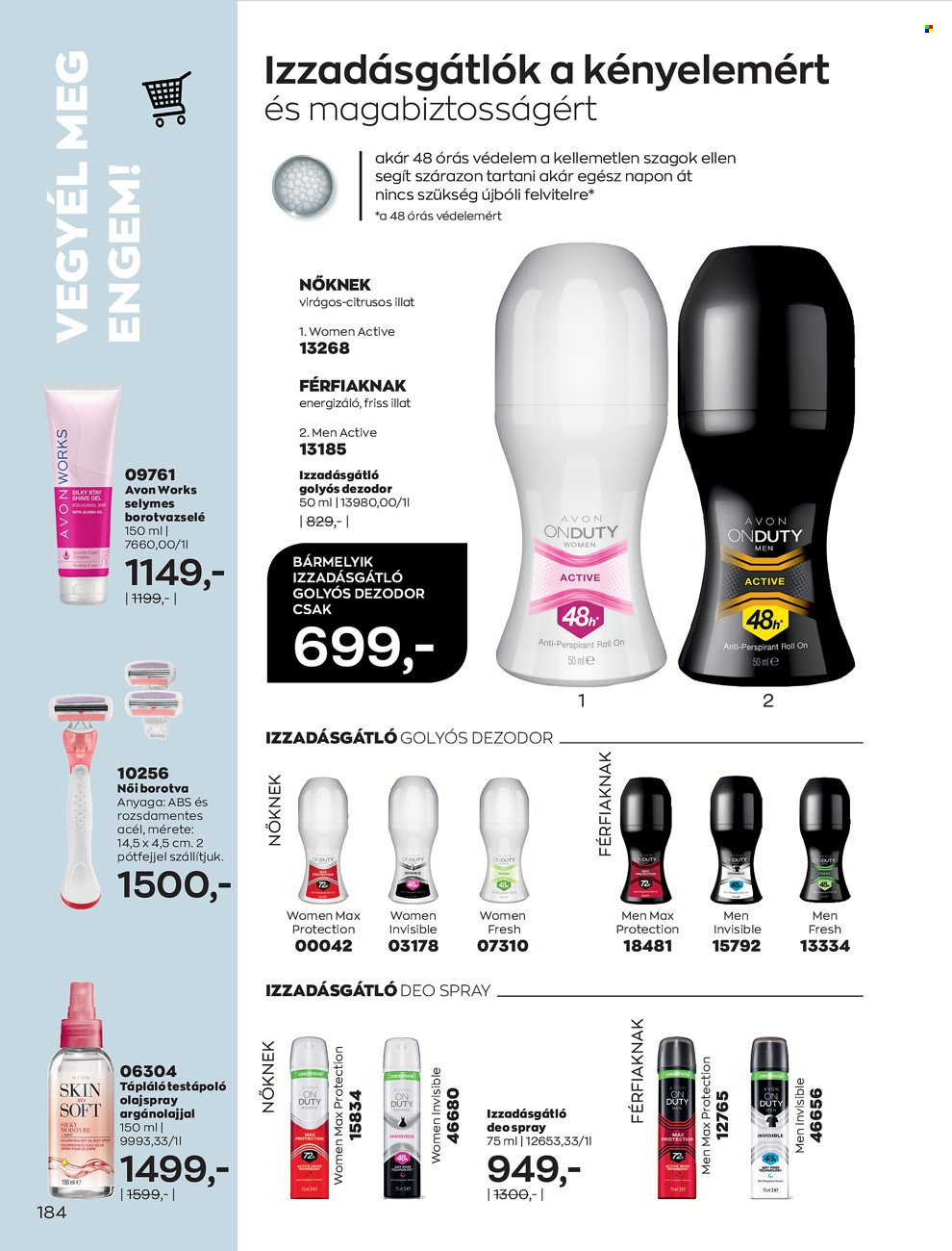 Avon akciós újságok - 2022.03.01 - 2022.03.31. Oldal 186