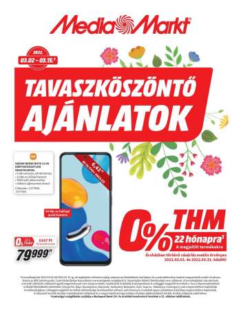 Újság MediaMarkt - 2022.03.02 - 2022.03.15.