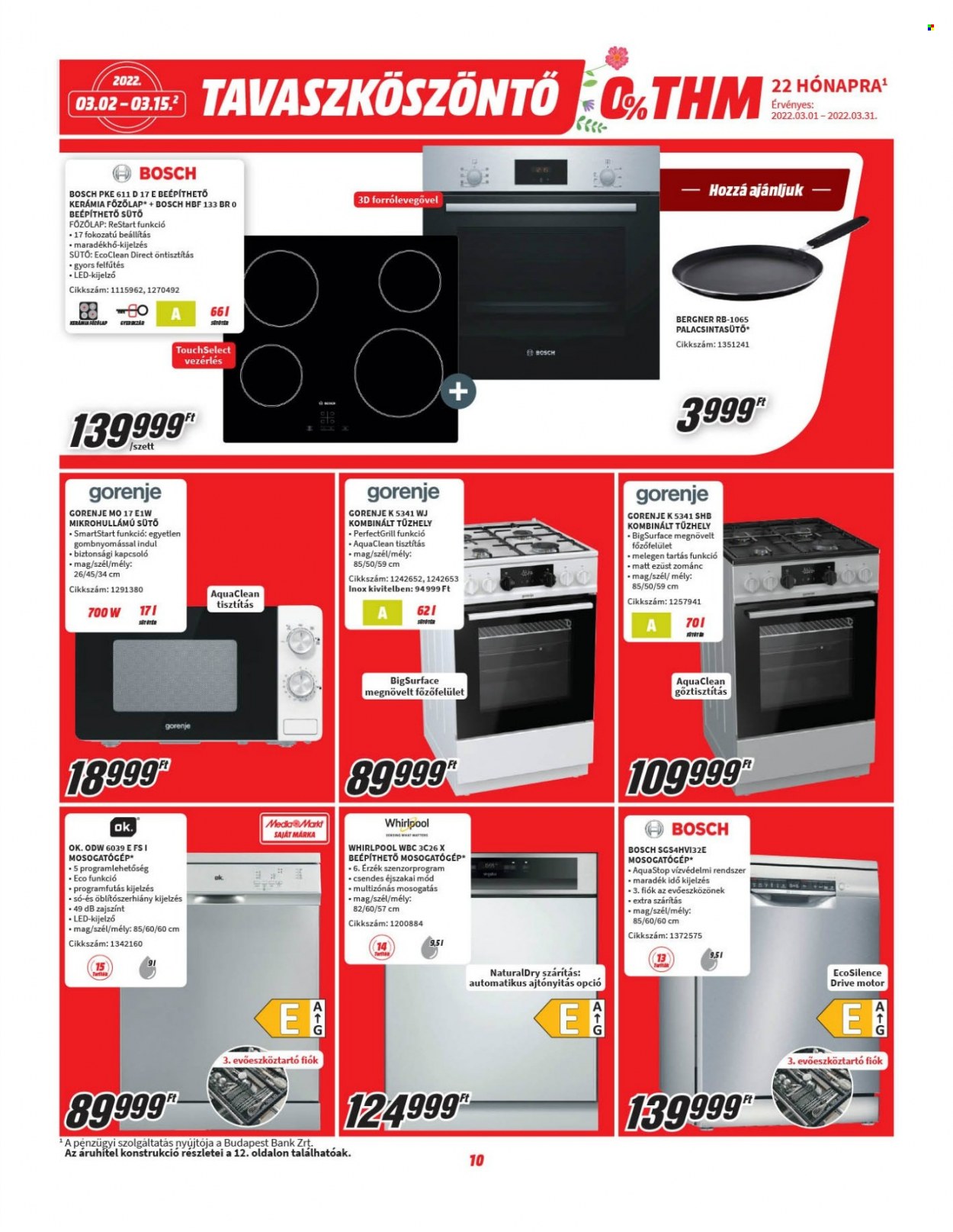 MediaMarkt akciós újságok - 2022.03.02 - 2022.03.15. Oldal 10