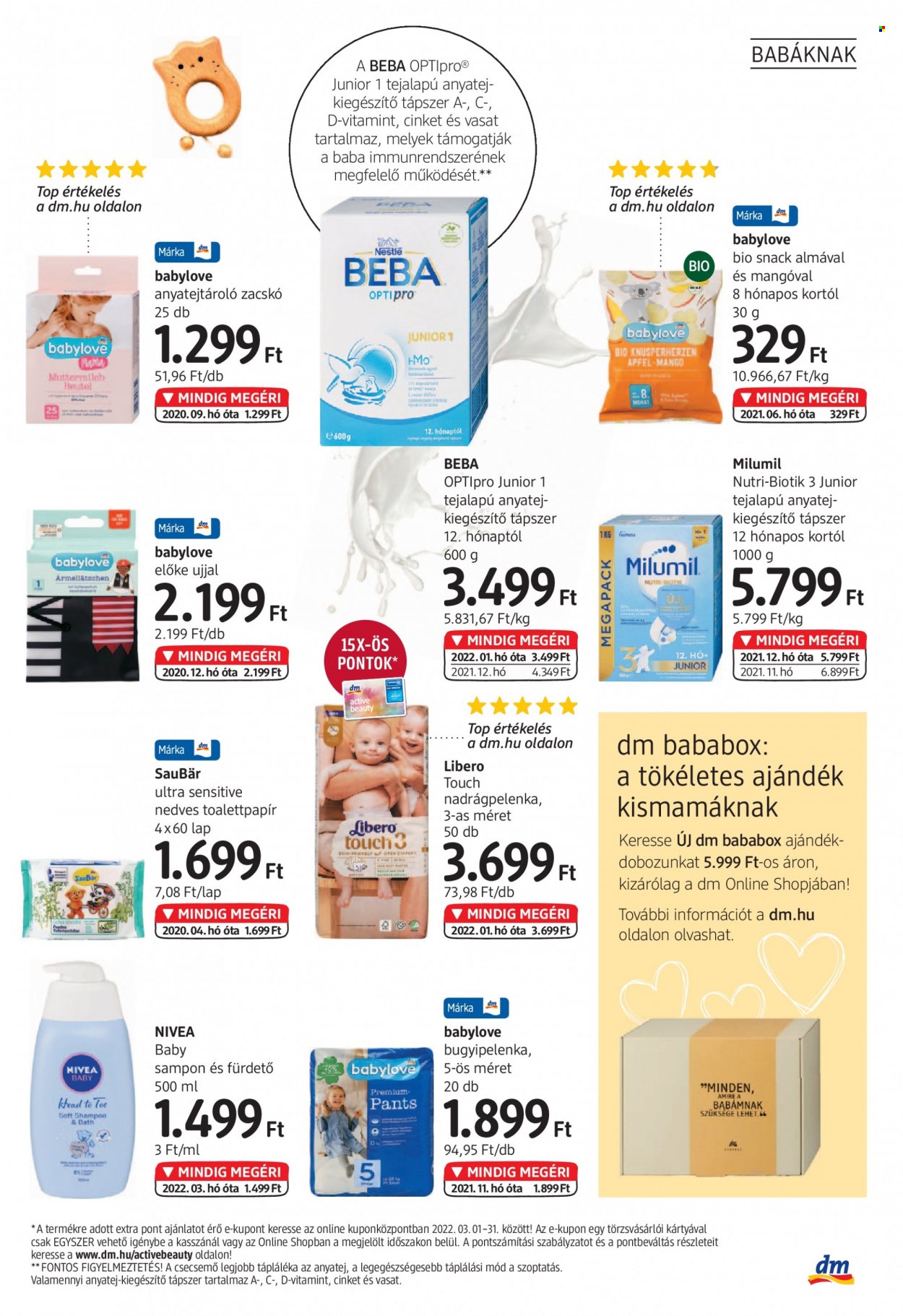 dm drogerie markt akciós újságok. Oldal 19