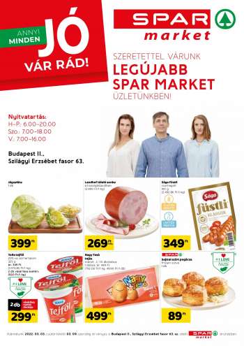 Újság SPAR market - 2022.03.03 - 2022.03.09.
