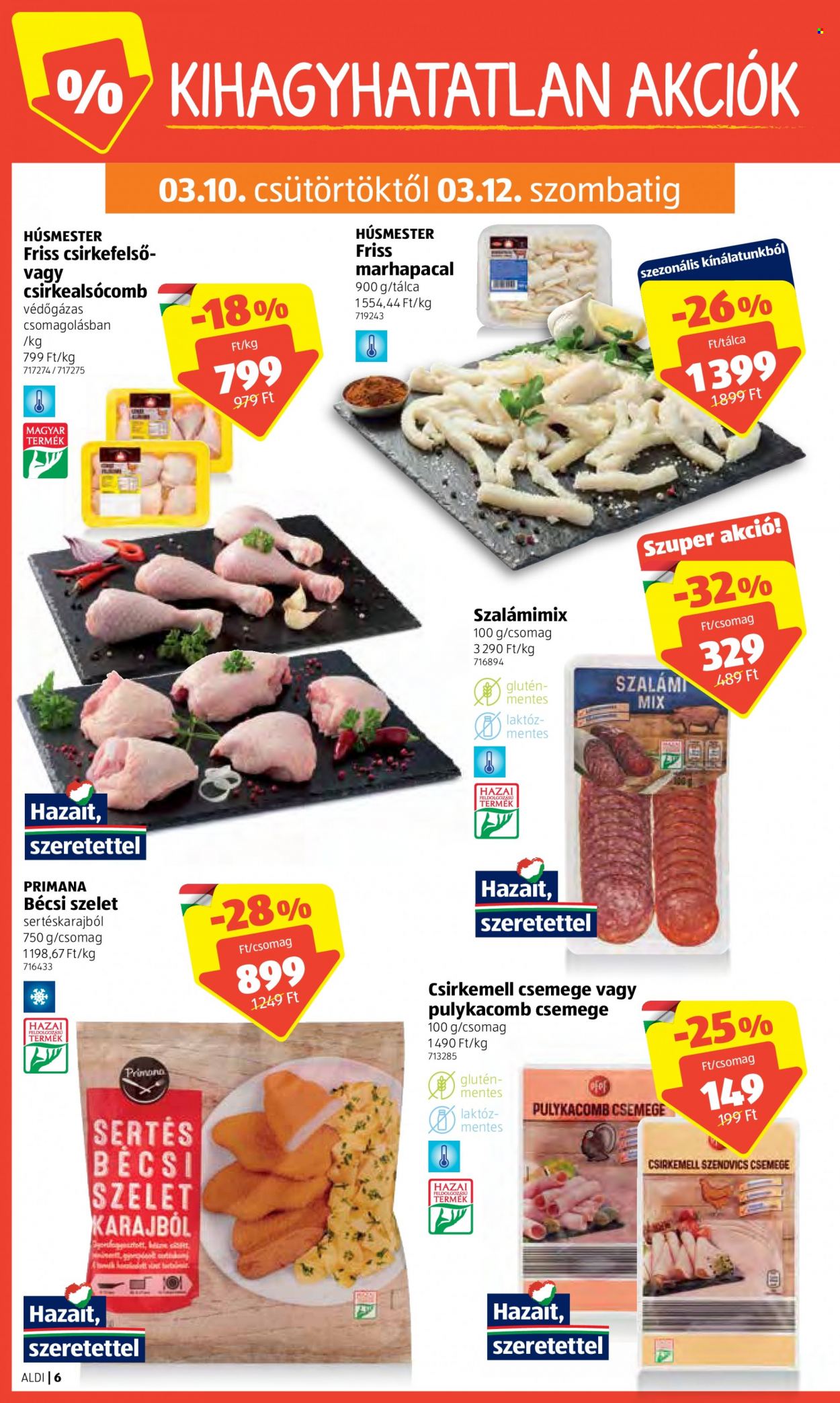 Aldi akciós újságok - 2022.03.10 - 2022.03.16. Oldal 6