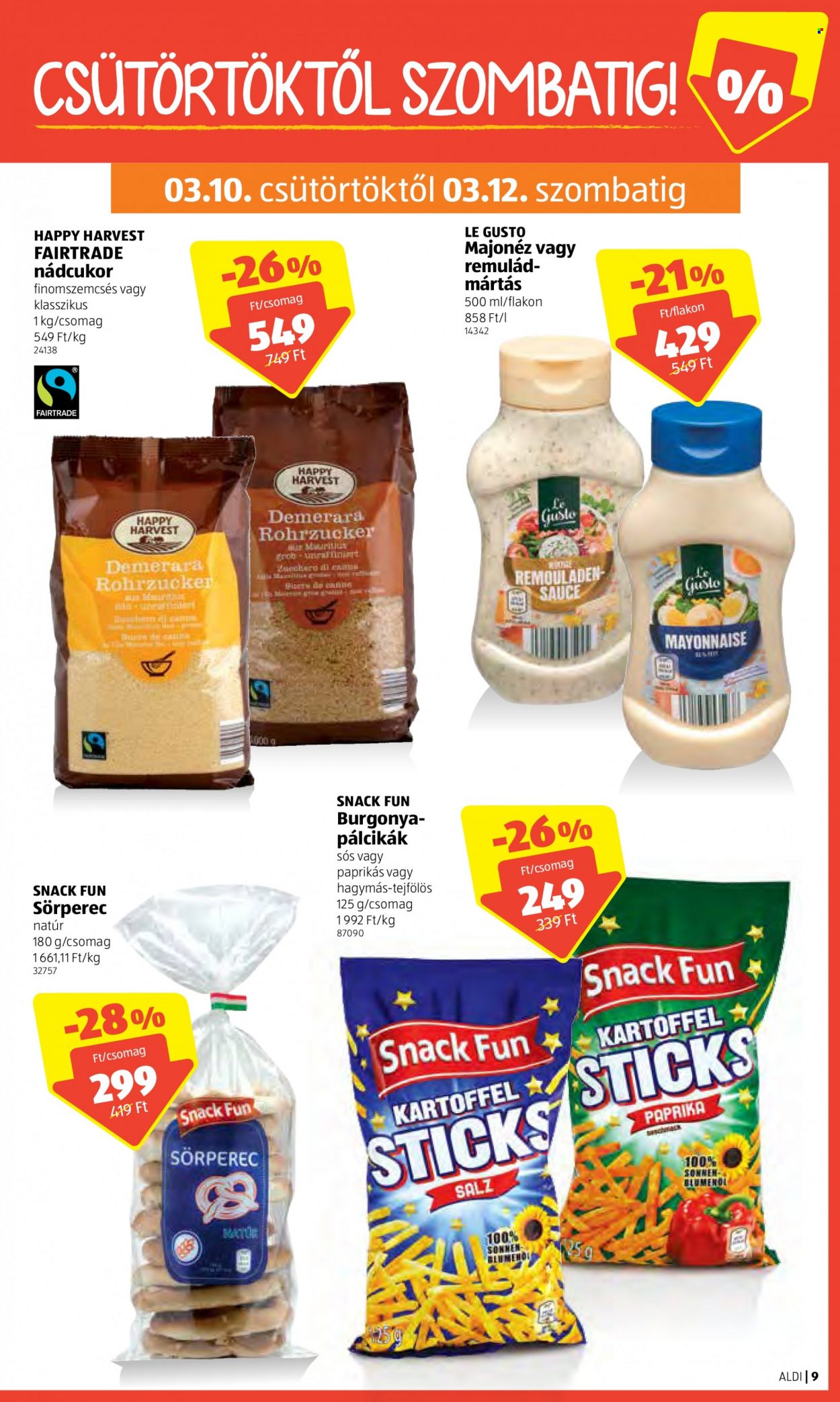 Aldi akciós újságok - 2022.03.10 - 2022.03.16. Oldal 9
