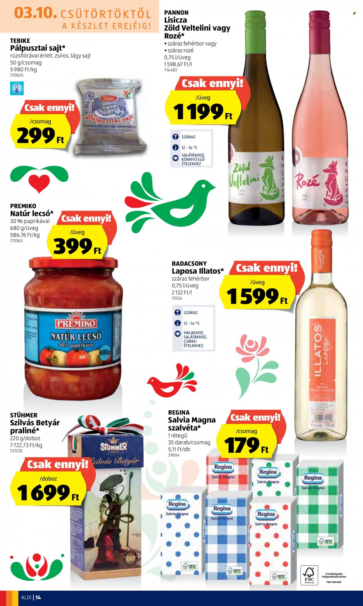 Aldi akciós újságok - 2022.03.10 - 2022.03.16. Oldal 14
