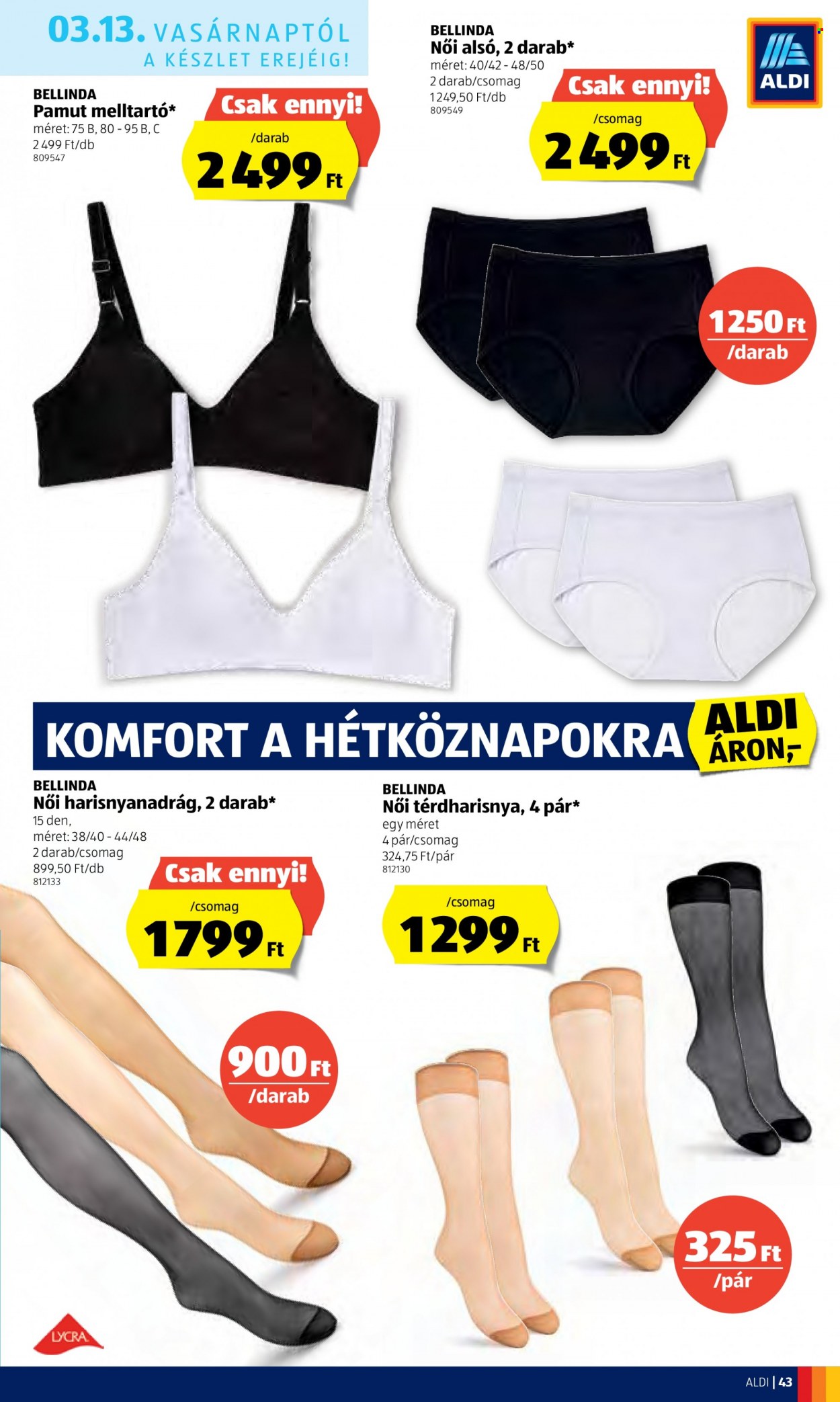 Aldi akciós újságok - 2022.03.10 - 2022.03.16. Oldal 43