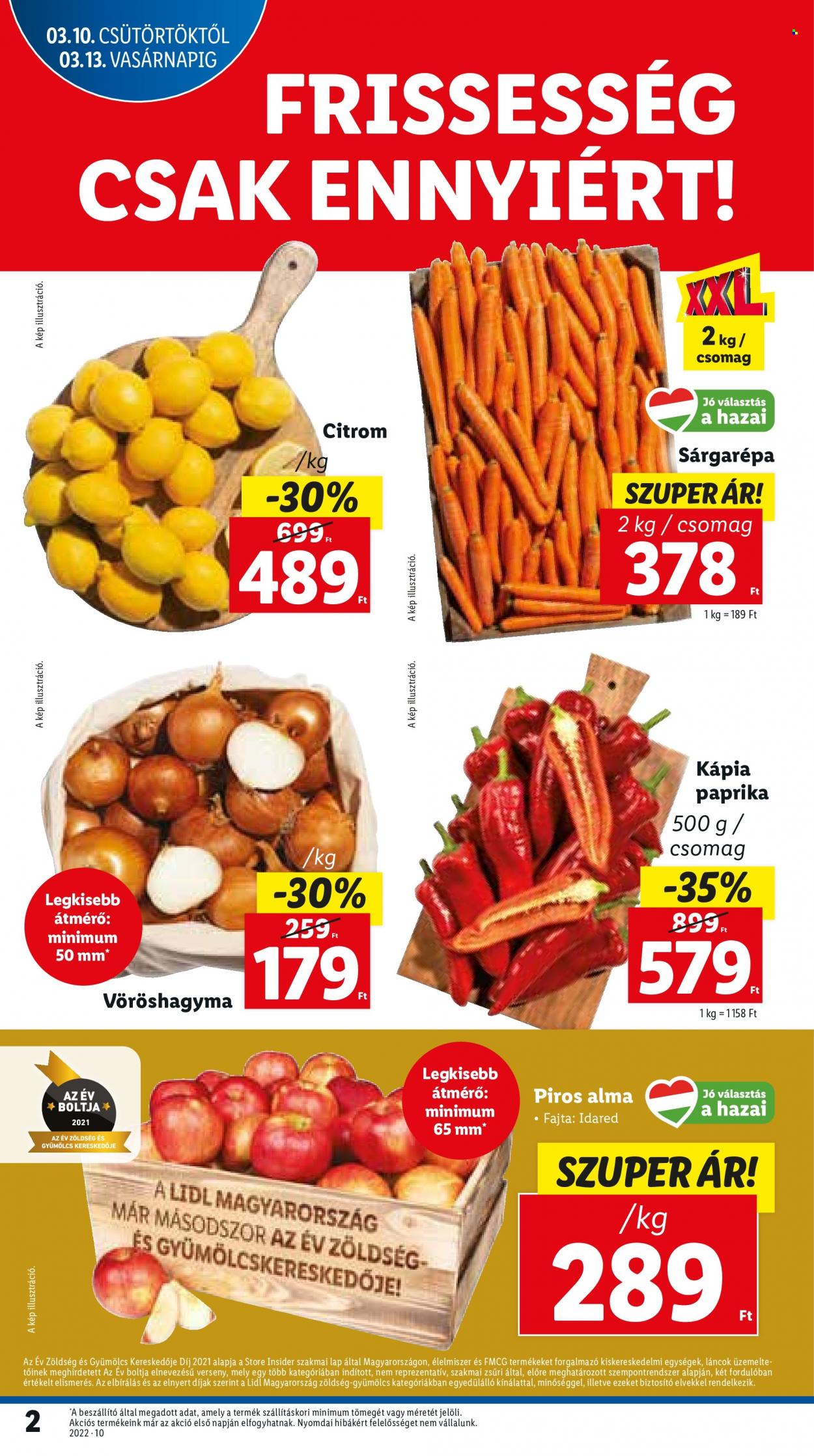 Lidl akciós újságok - 2022.03.10 - 2022.03.16. Oldal 2