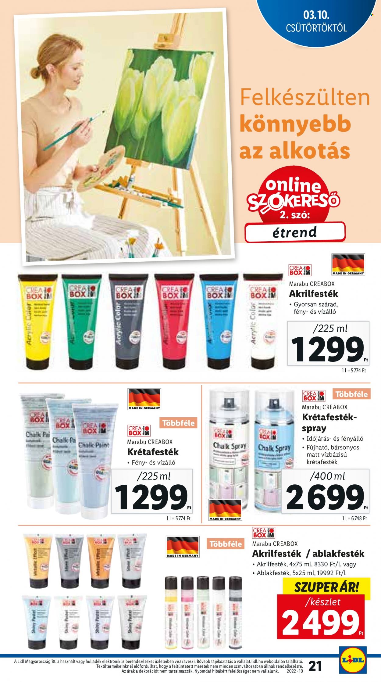 Lidl akciós újságok - 2022.03.10 - 2022.03.16. Oldal 21