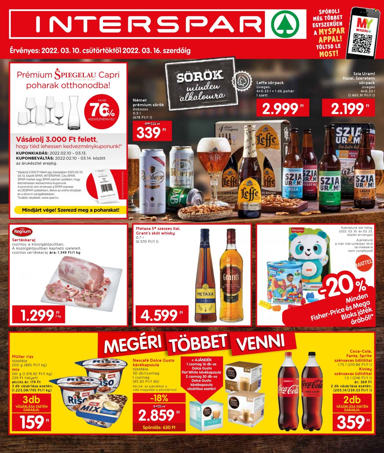 INTERSPAR akciós újságok - 2022.03.10 - 2022.03.16. Oldal 1