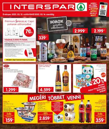 Újság INTERSPAR - 2022.03.10 - 2022.03.16.
