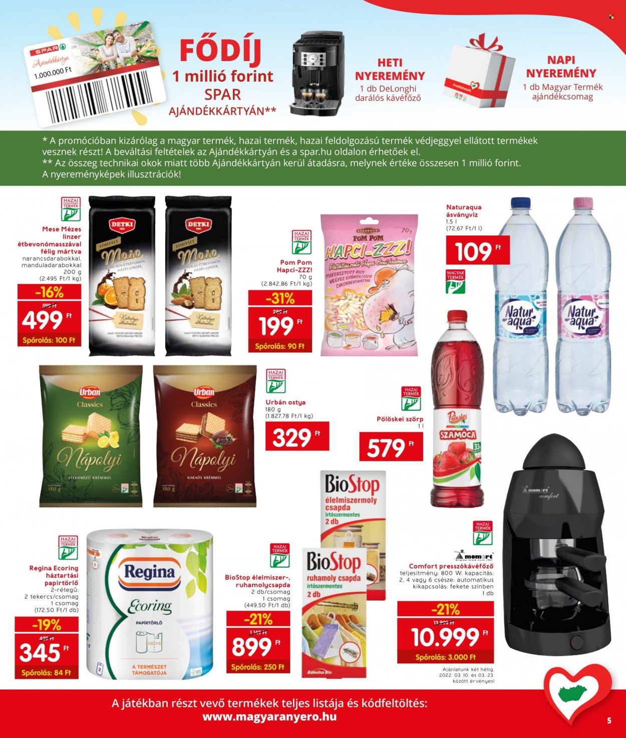 INTERSPAR akciós újságok - 2022.03.10 - 2022.03.16. Oldal 7