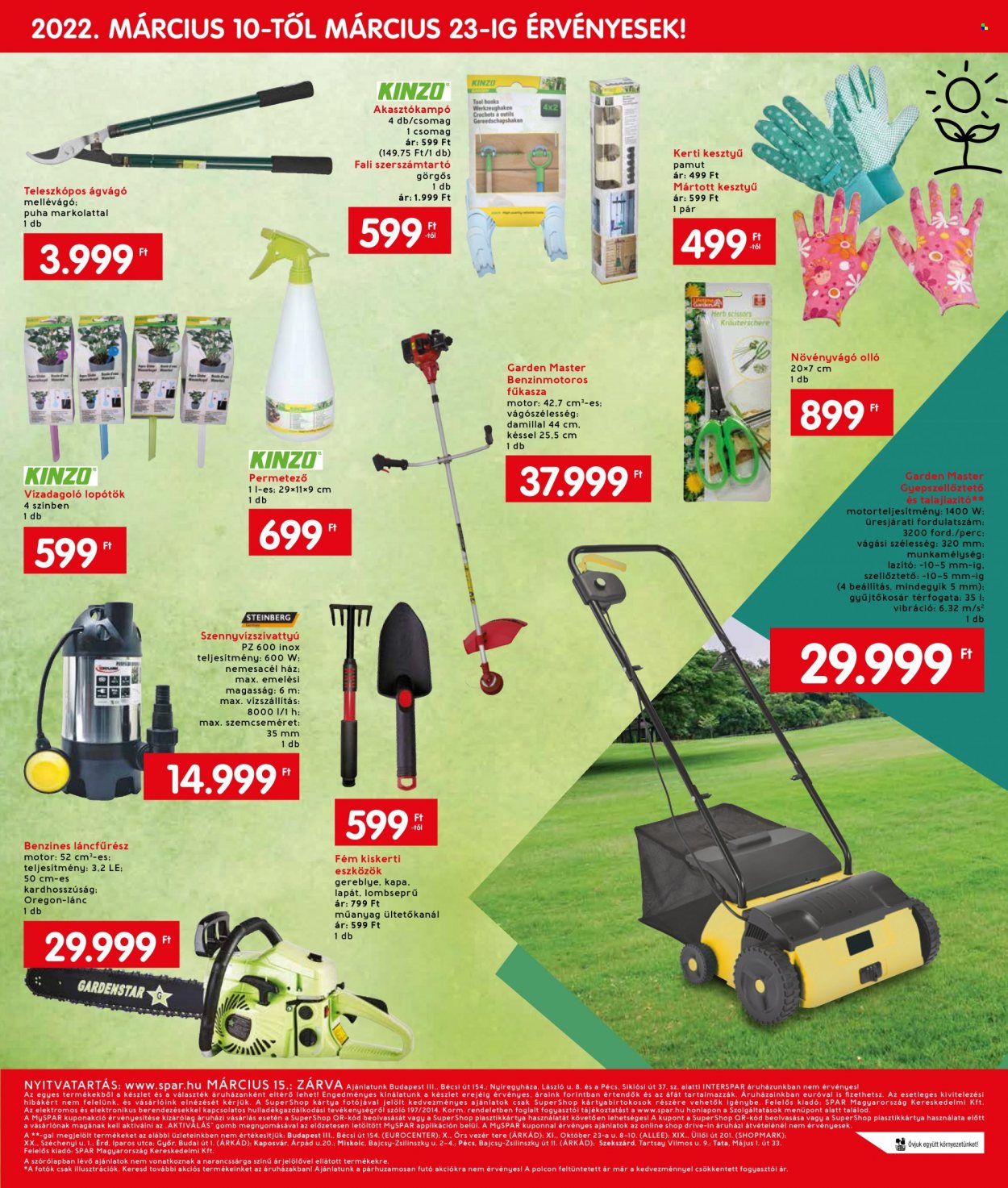 INTERSPAR akciós újságok - 2022.03.10 - 2022.03.16. Oldal 27