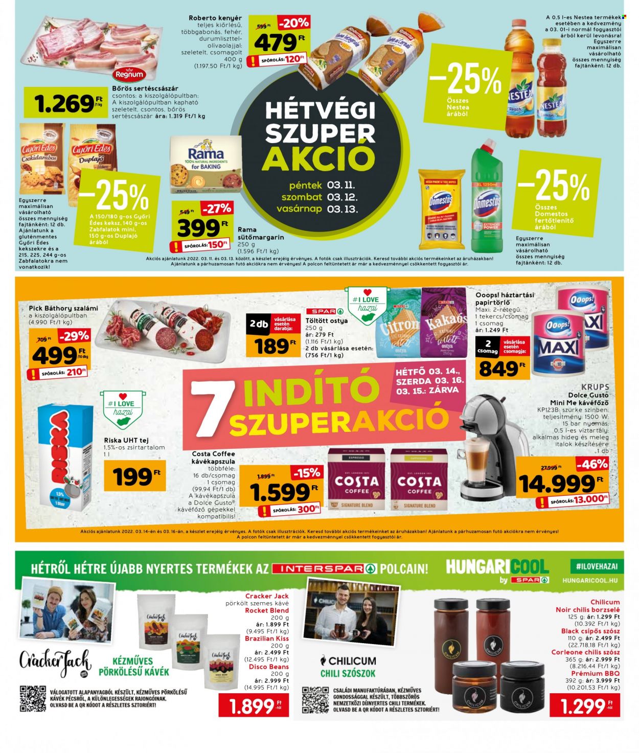 INTERSPAR akciós újságok - 2022.03.10 - 2022.03.16. Oldal 30