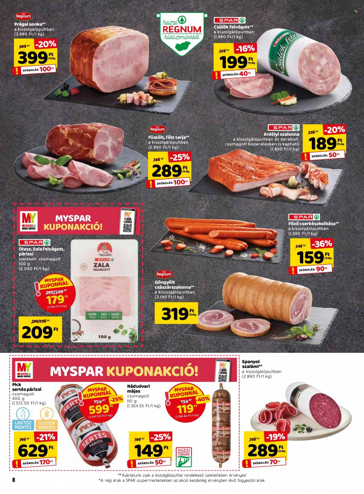 SPAR akciós újságok - 2022.03.10 - 2022.03.16. Oldal 12
