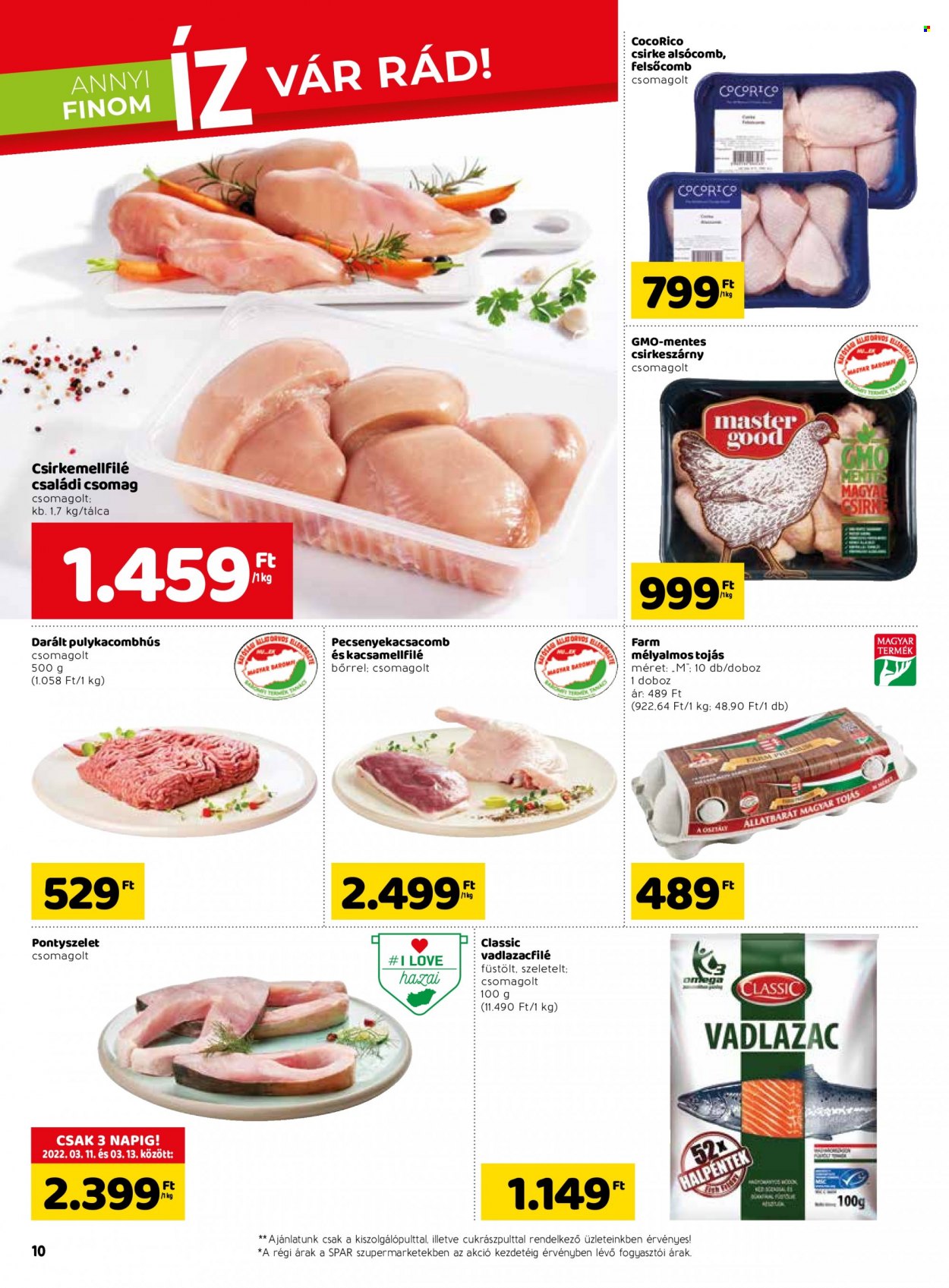SPAR akciós újságok - 2022.03.10 - 2022.03.16. Oldal 14