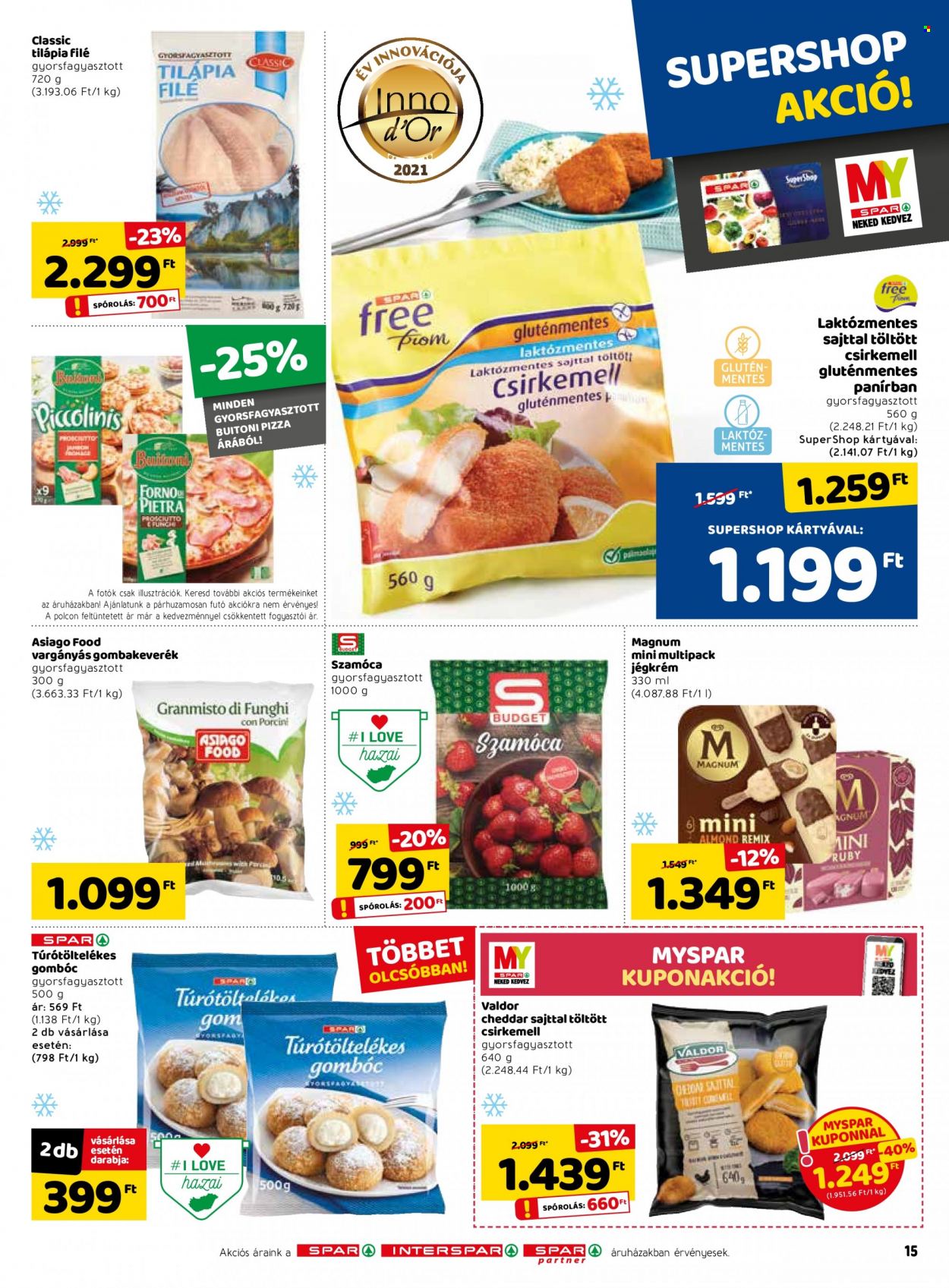 SPAR akciós újságok - 2022.03.10 - 2022.03.16. Oldal 21