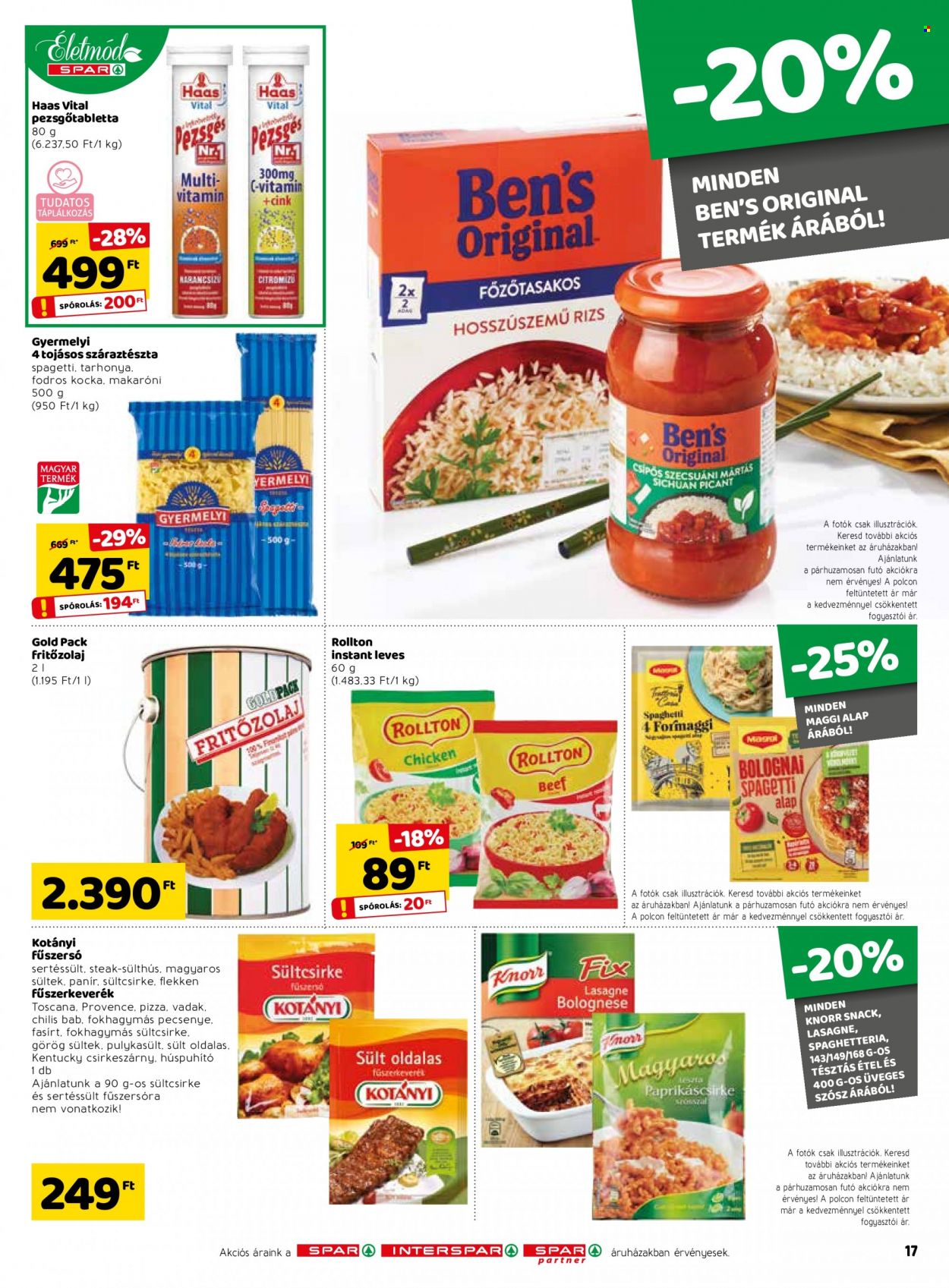 SPAR akciós újságok - 2022.03.10 - 2022.03.16. Oldal 23