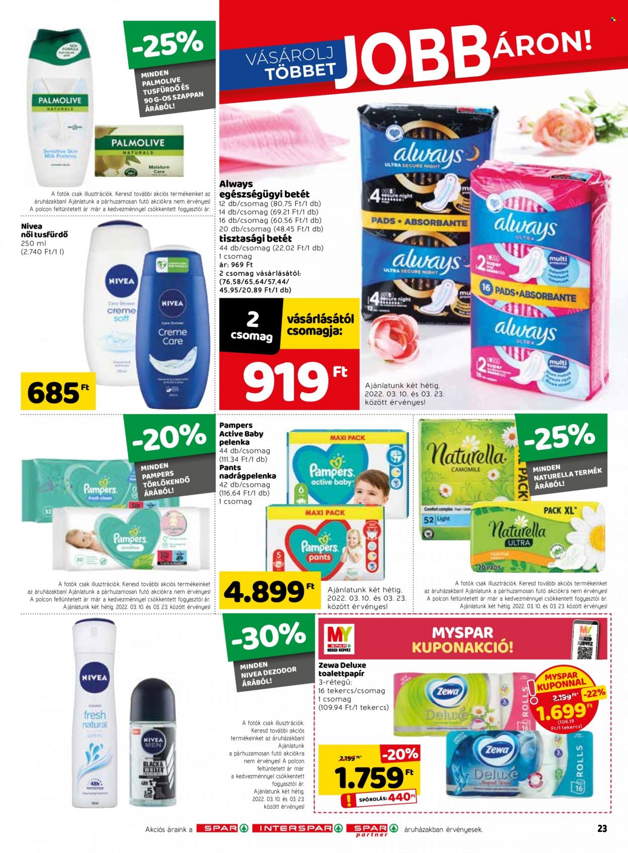 SPAR akciós újságok - 2022.03.10 - 2022.03.16. Oldal 31