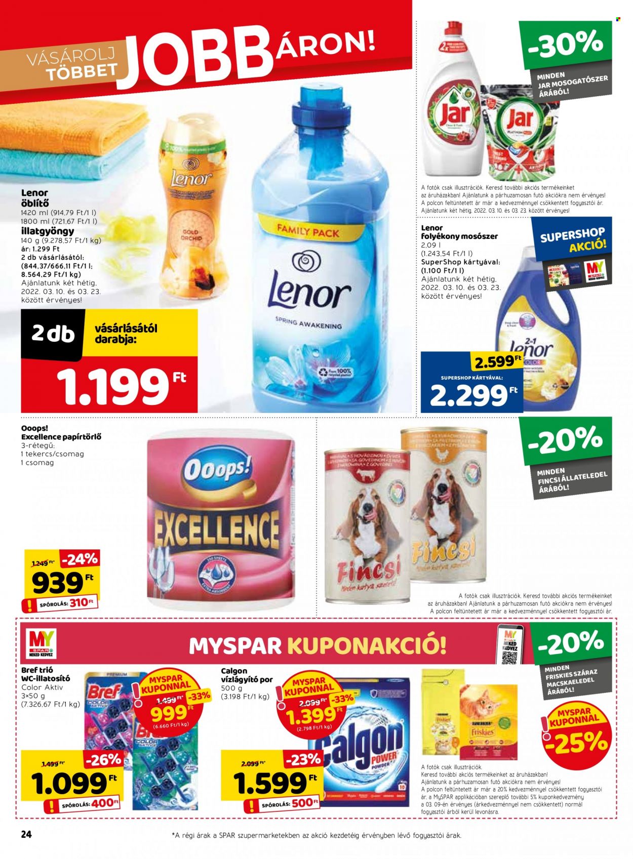 SPAR akciós újságok - 2022.03.10 - 2022.03.16. Oldal 32
