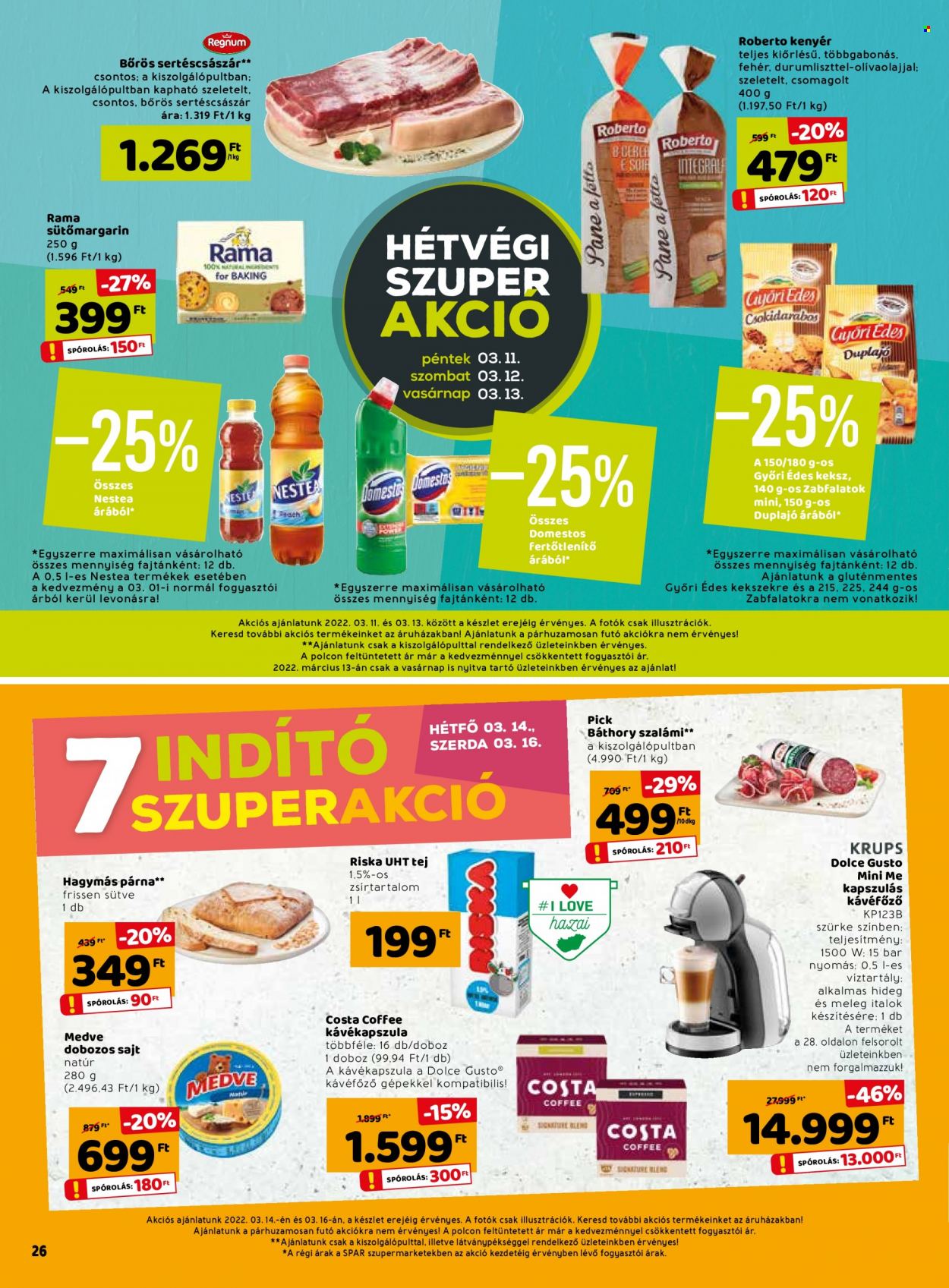 SPAR akciós újságok - 2022.03.10 - 2022.03.16. Oldal 34