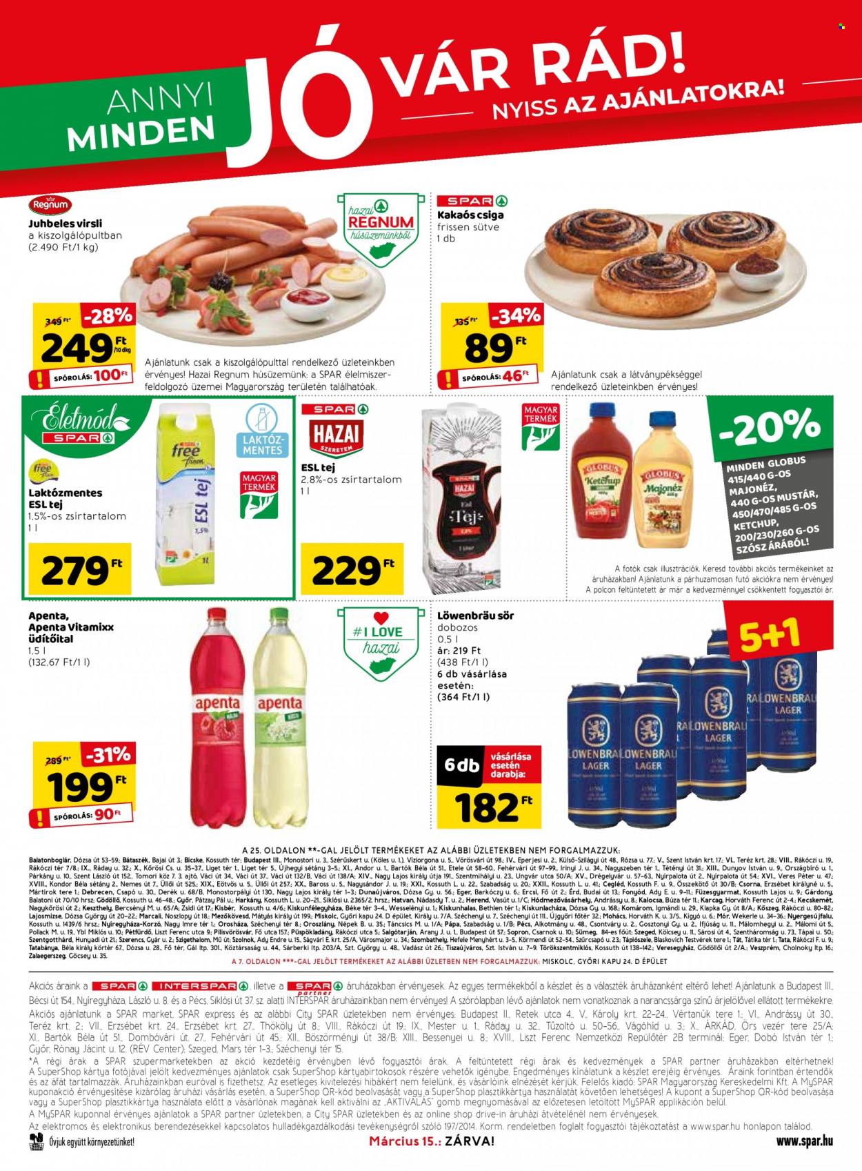 SPAR akciós újságok - 2022.03.10 - 2022.03.16. Oldal 38