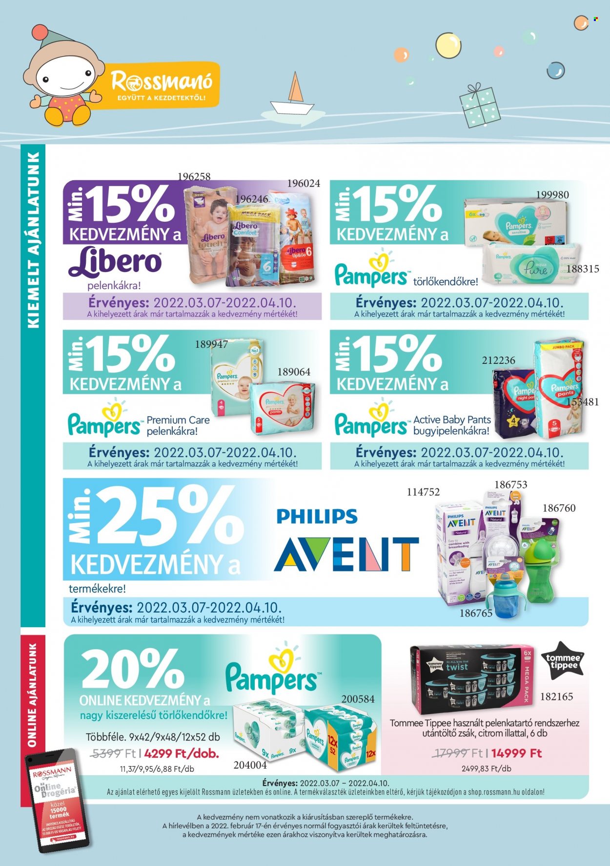 Rossmann akciós újságok - 2022.03.07 - 2022.04.10. Oldal 2