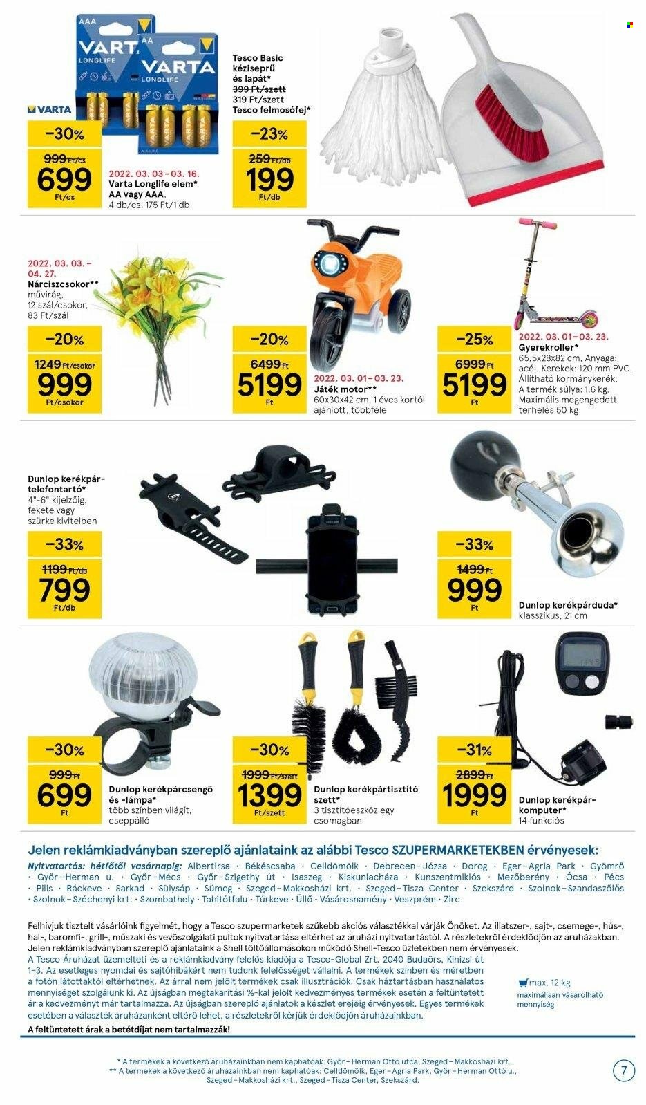 TESCO akciós újságok - 2022.03.10 - 2022.03.16. Oldal 7
