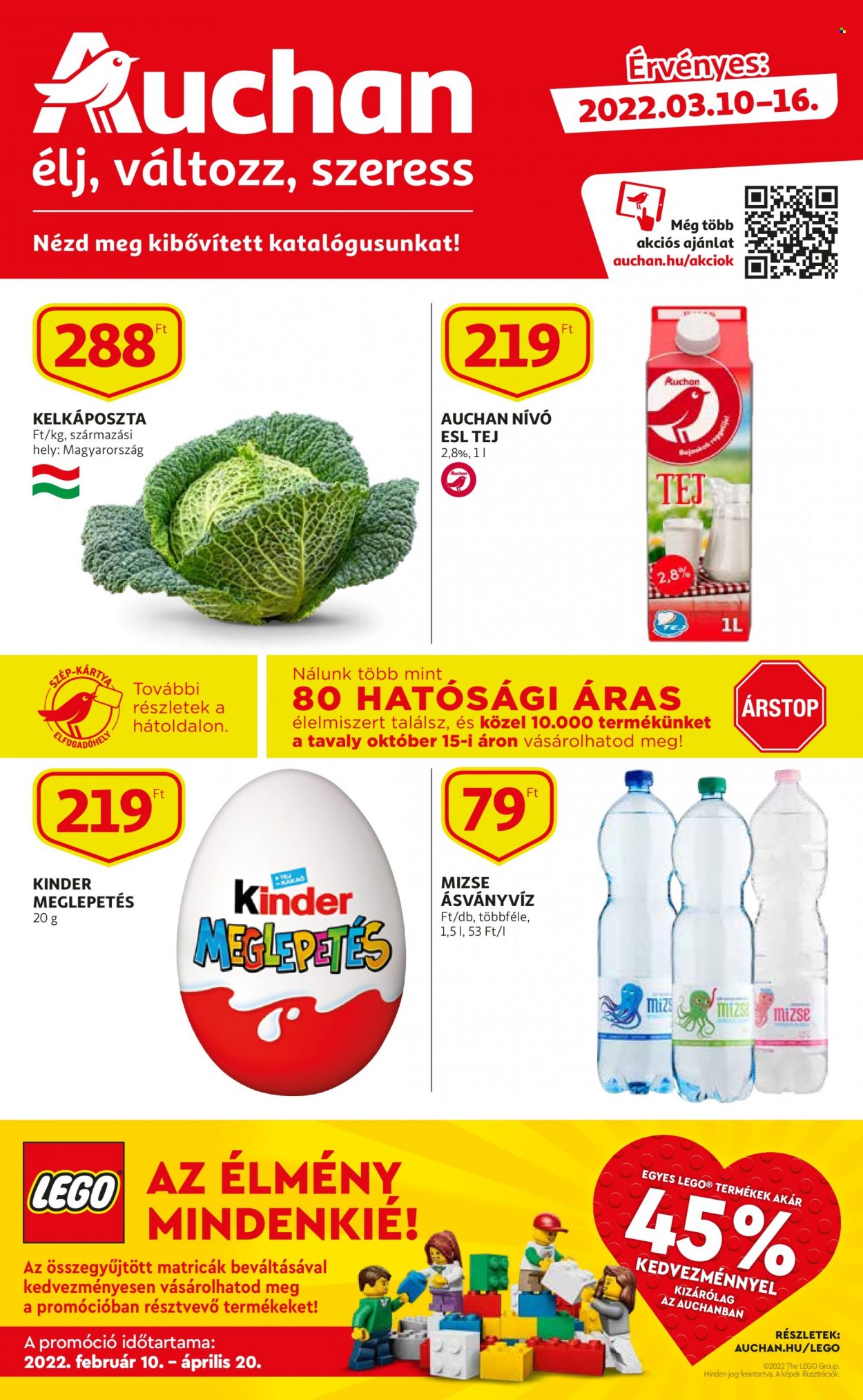 Auchan akciós újságok - 2022.03.10 - 2022.03.16. Oldal 1