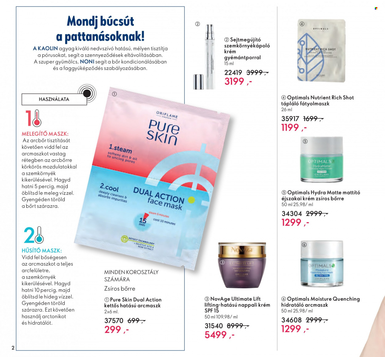 Oriflame akciós újságok - 2022.03.08 - 2022.03.28. Oldal 2