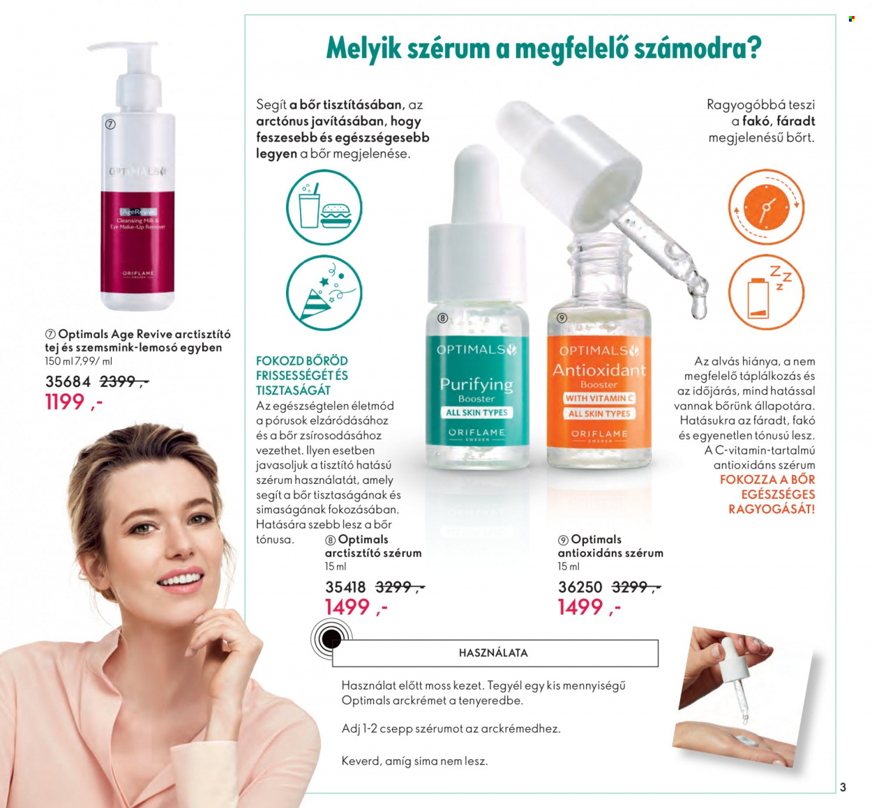 Oriflame akciós újságok - 2022.03.08 - 2022.03.28. Oldal 3