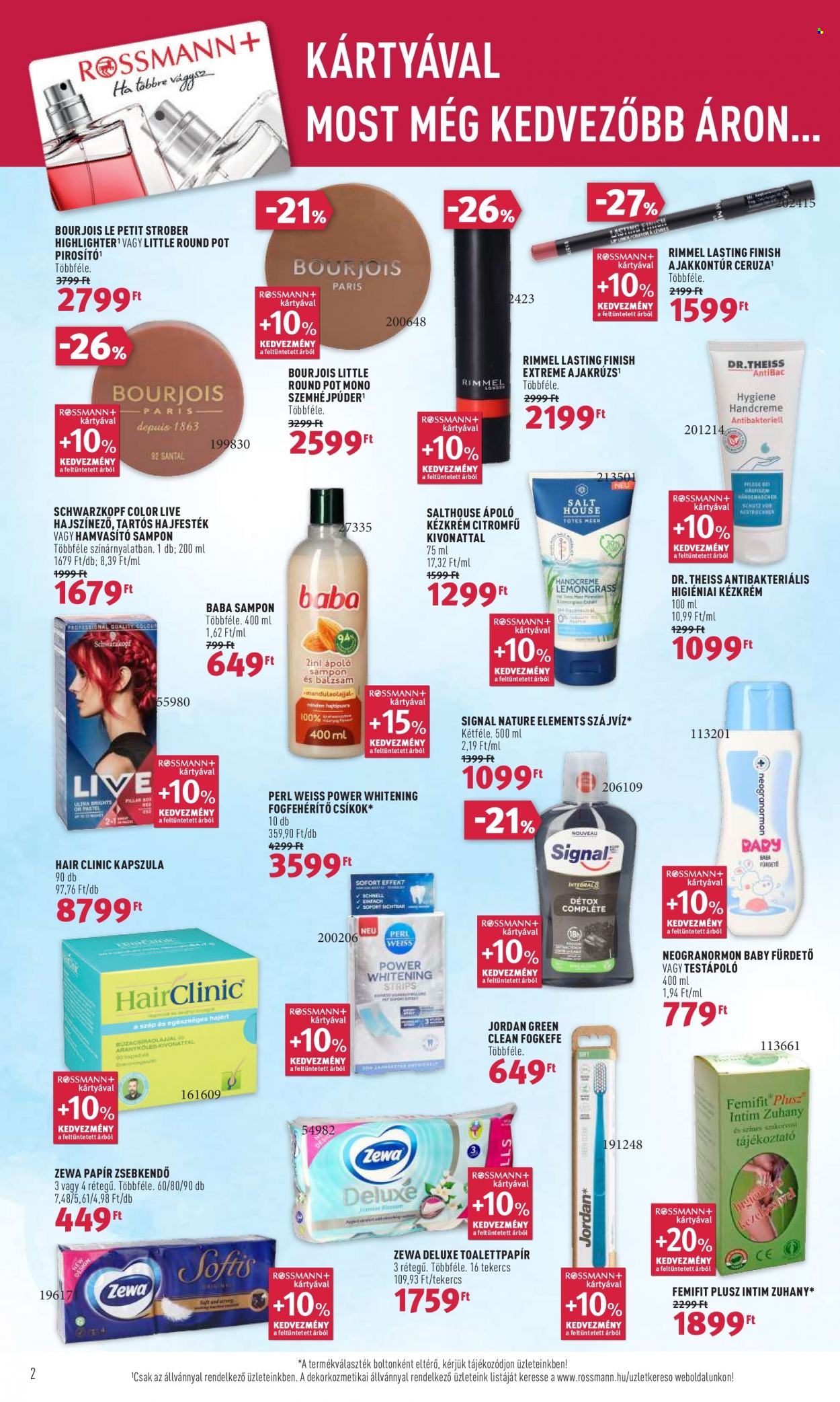 Rossmann akciós újságok - 2022.03.14 - 2022.03.25. Oldal 2
