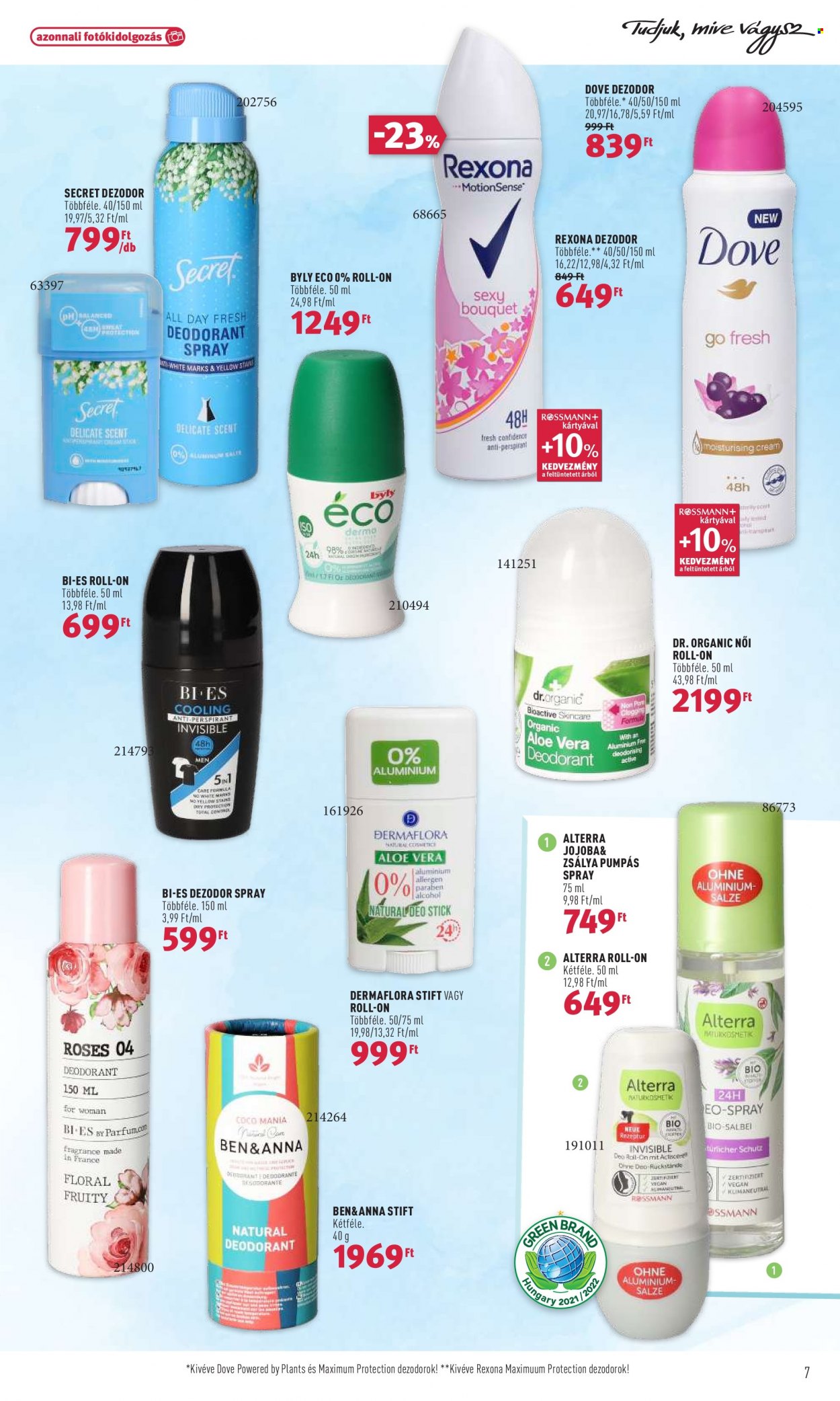 Rossmann akciós újságok - 2022.03.14 - 2022.03.25. Oldal 7
