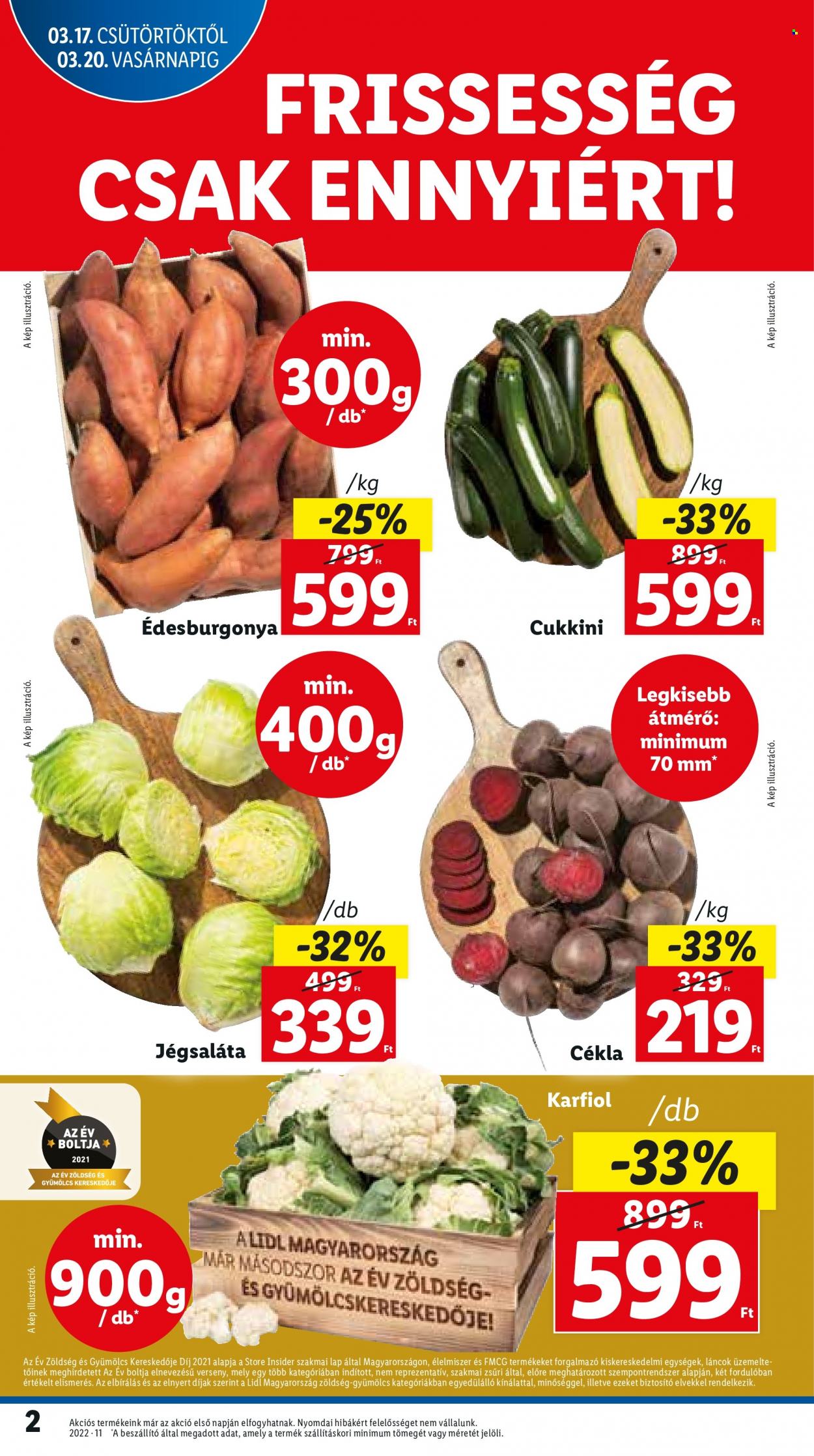 Lidl akciós újságok - 2022.03.17 - 2022.03.23. Oldal 2