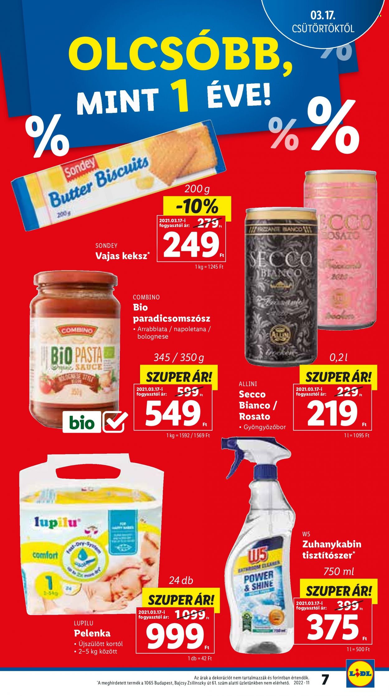 Lidl akciós újságok - 2022.03.17 - 2022.03.23. Oldal 7