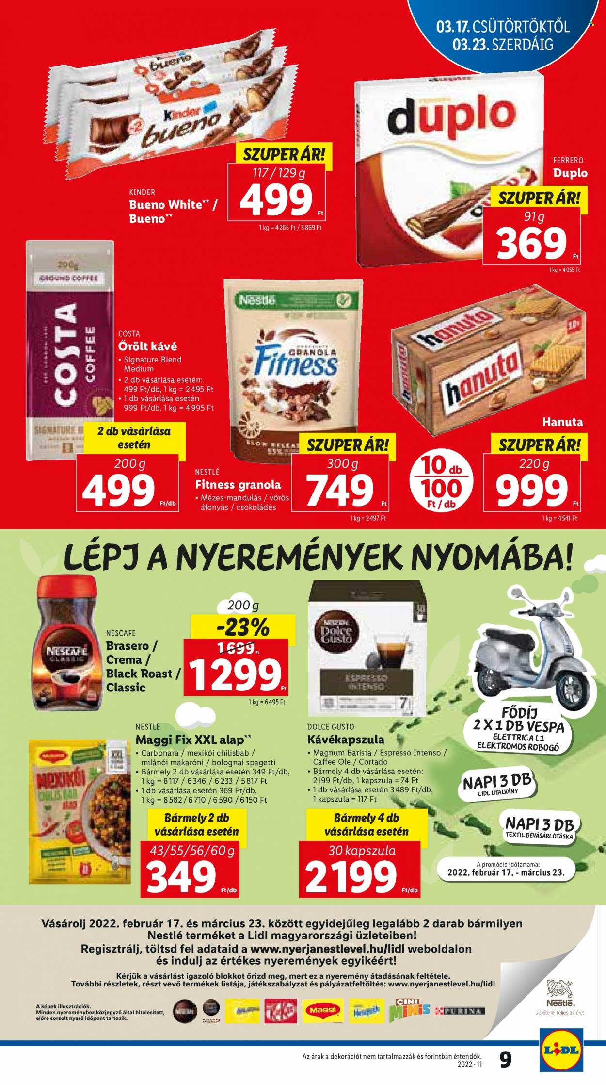 Lidl akciós újságok - 2022.03.17 - 2022.03.23. Oldal 9