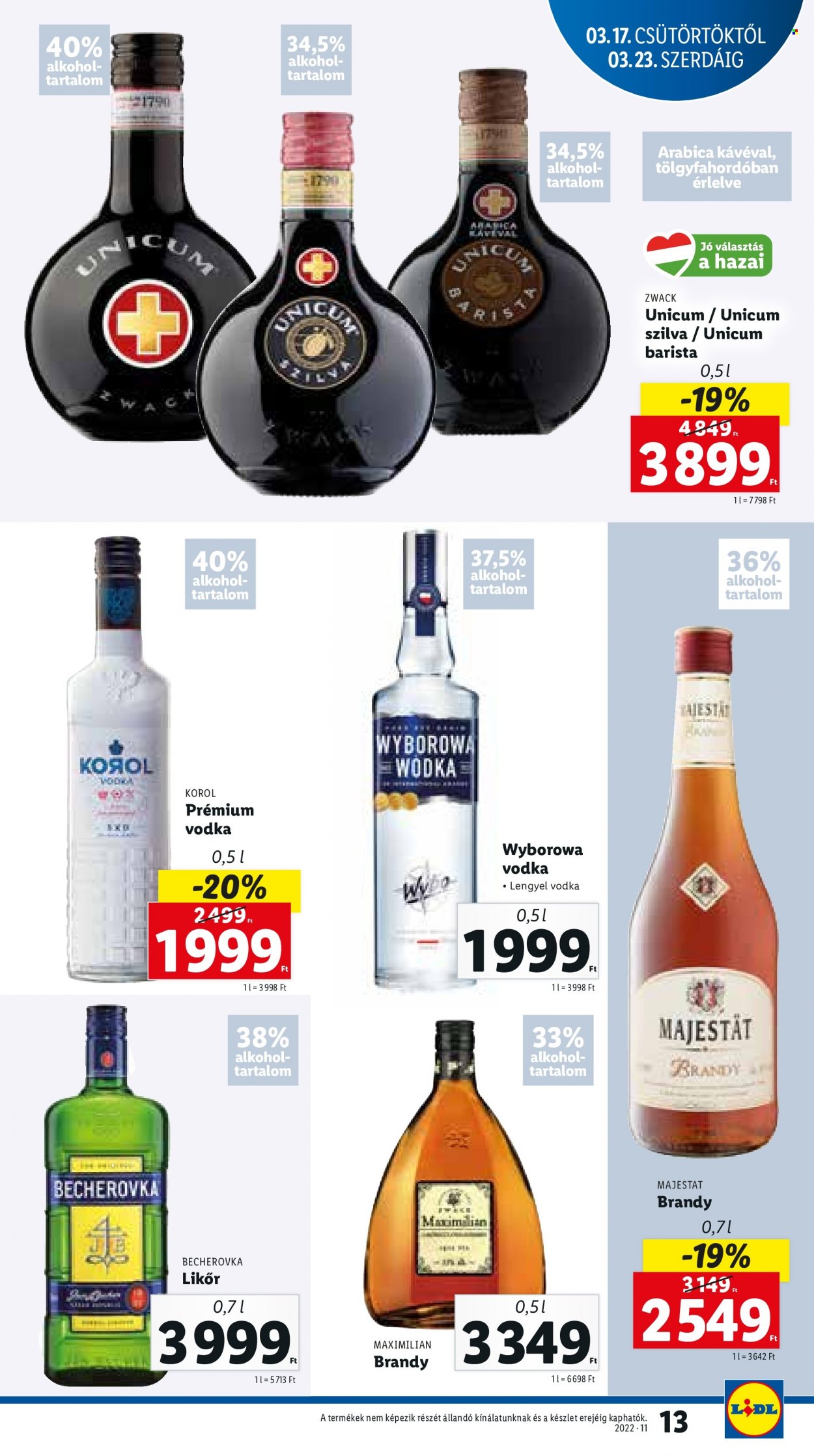 Lidl akciós újságok - 2022.03.17 - 2022.03.23. Oldal 13