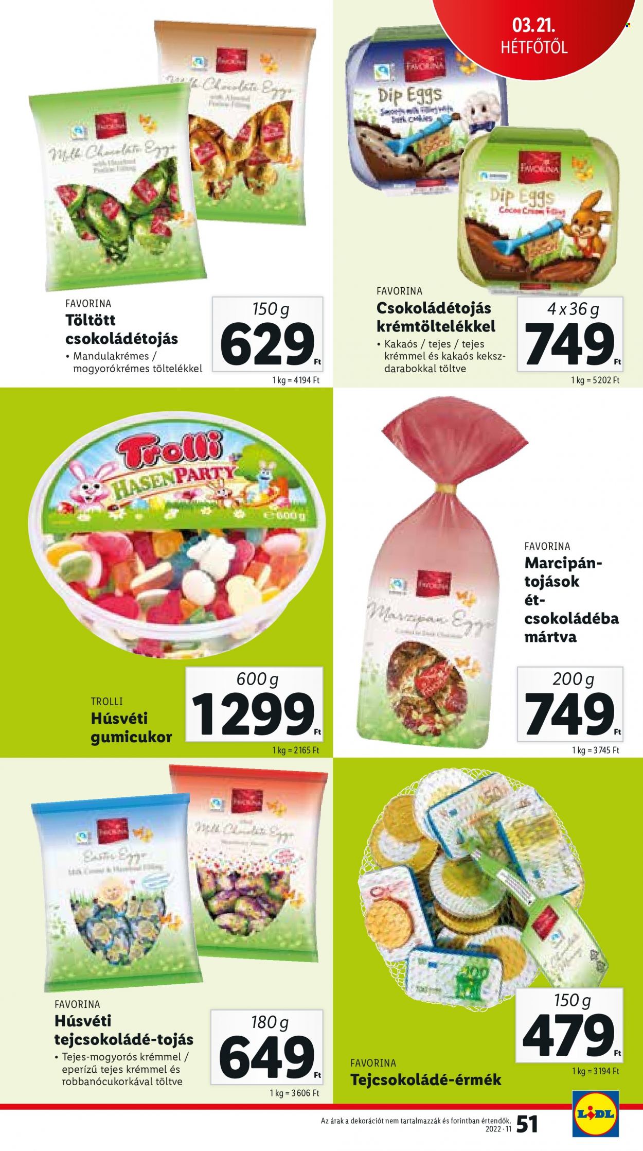 Lidl akciós újságok - 2022.03.17 - 2022.03.23. Oldal 51
