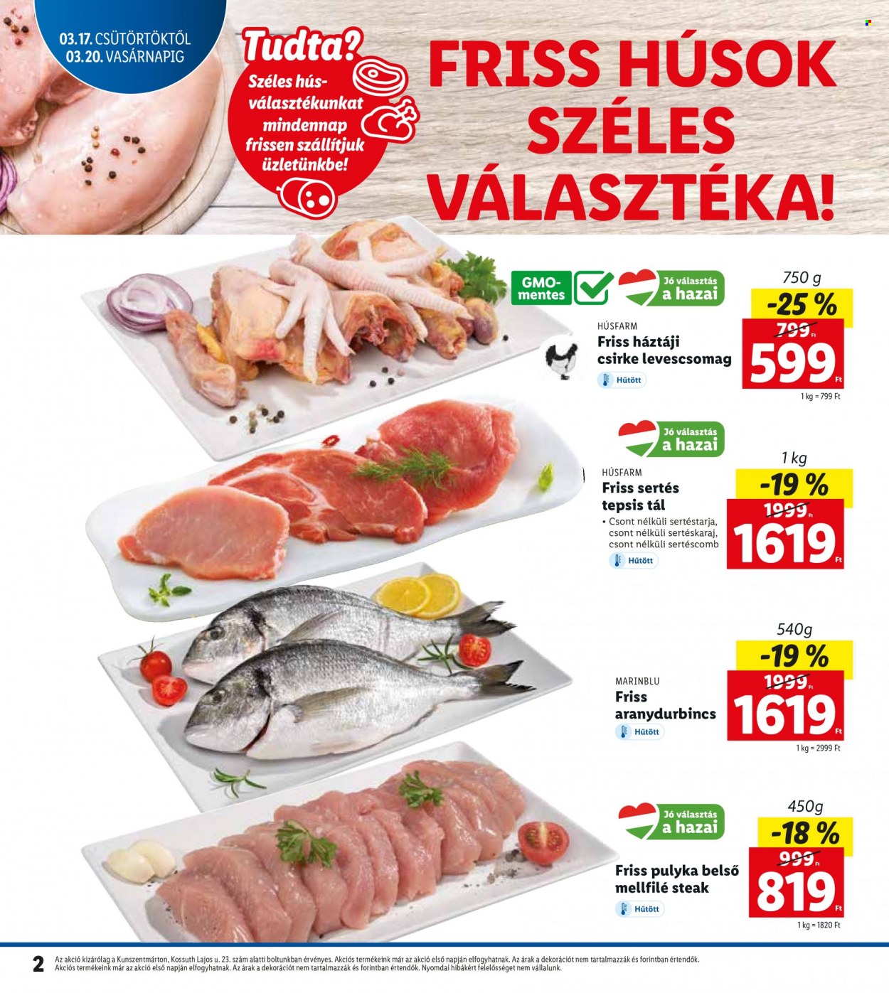 Lidl akciós újságok - 2022.03.17 - 2022.03.20. Oldal 2
