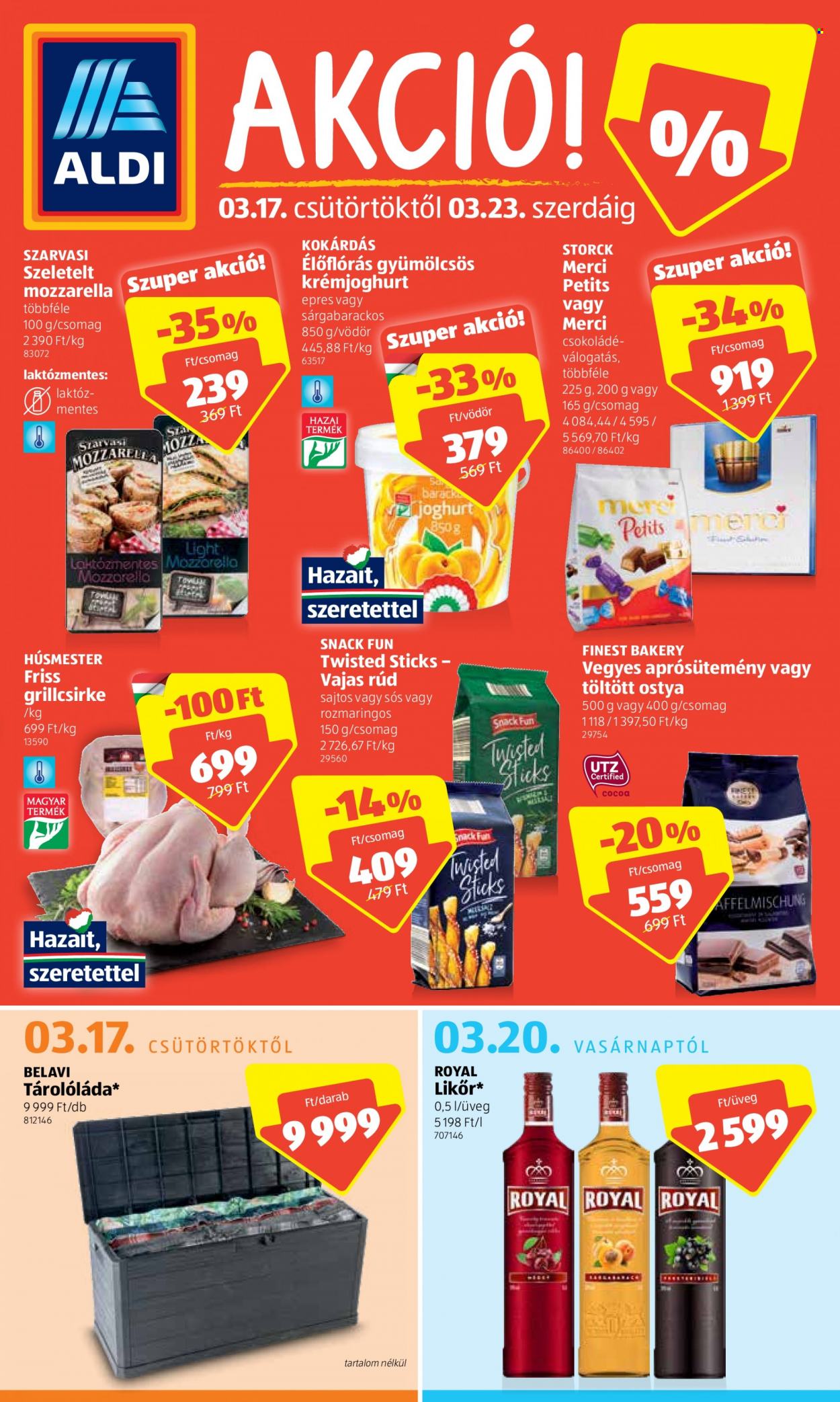 Aldi akciós újságok - 2022.03.17 - 2022.03.23. Oldal 1
