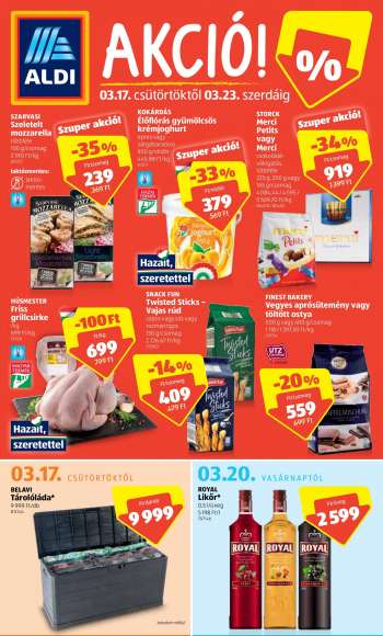 Újság Aldi - 2022.03.17 - 2022.03.23.