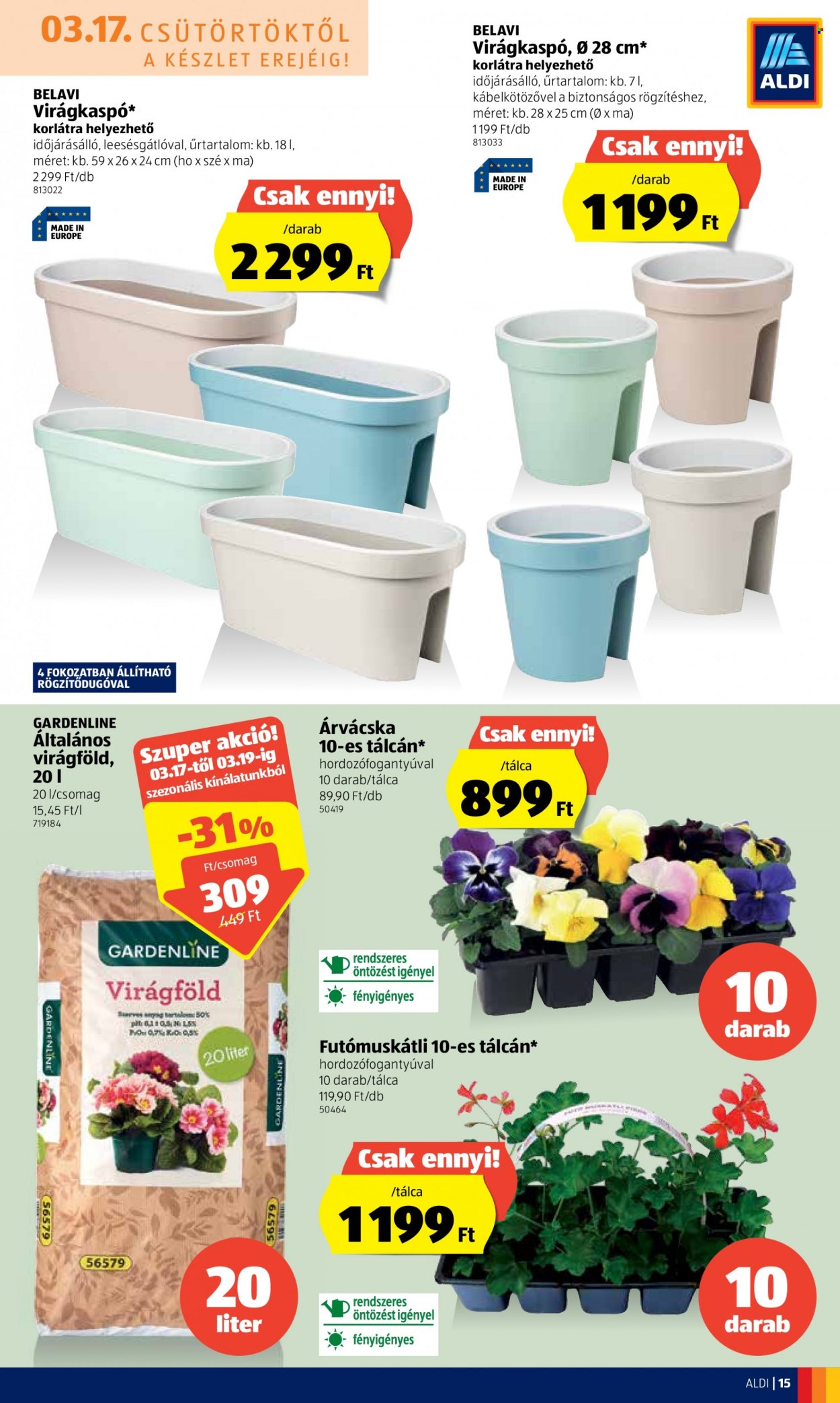 Aldi akciós újságok - 2022.03.17 - 2022.03.23. Oldal 17