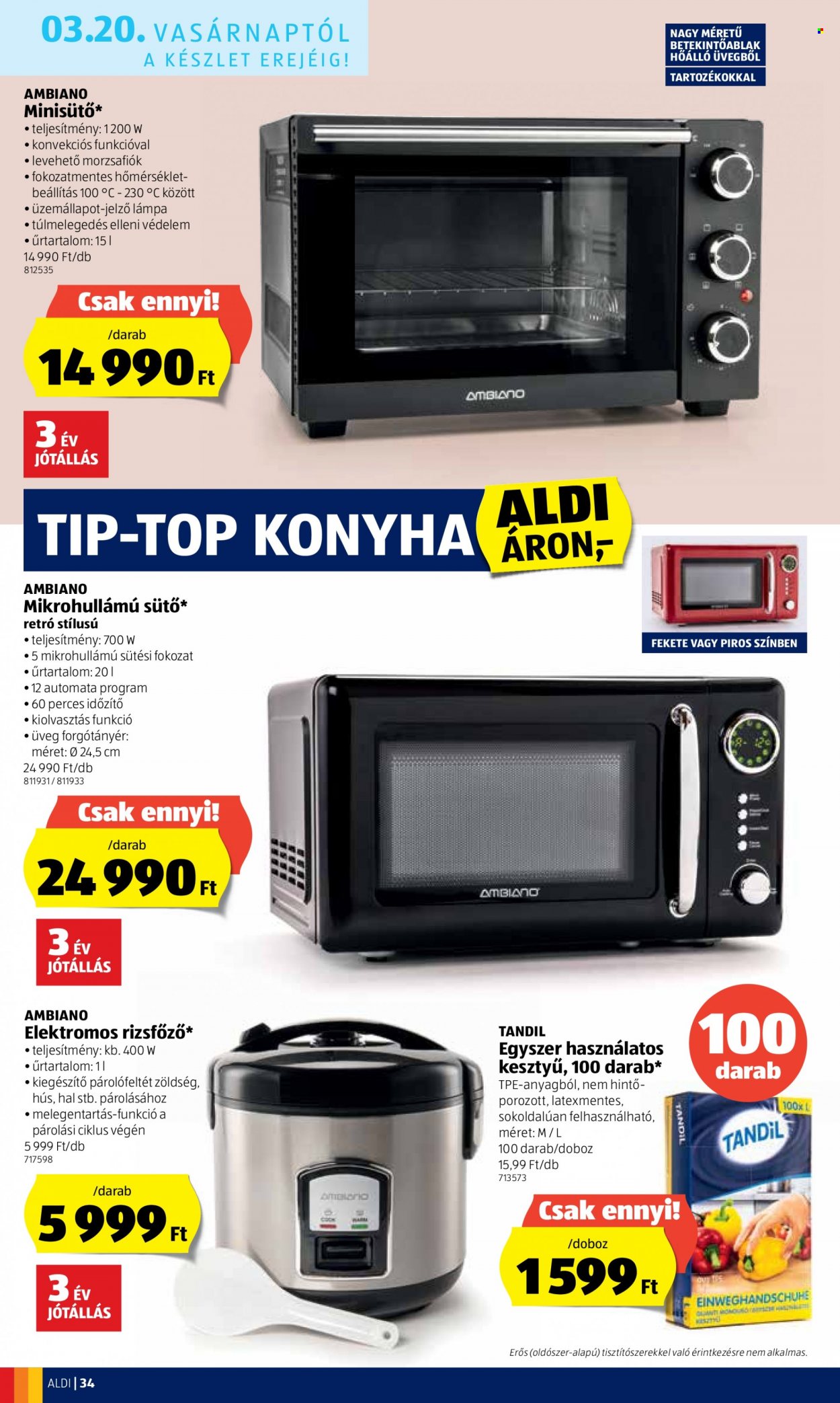 Aldi akciós újságok - 2022.03.17 - 2022.03.23. Oldal 36