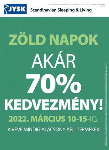 Újság JYSK - 2022.03.10 - 2022.03.15.