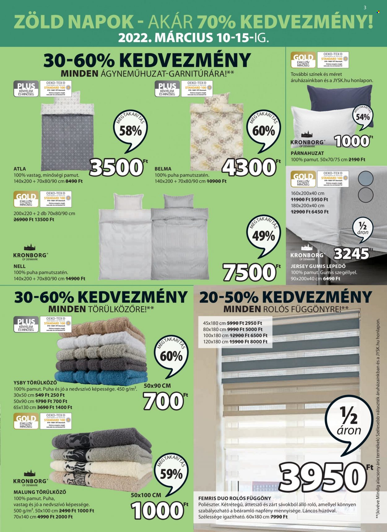 JYSK akciós újságok - 2022.03.10 - 2022.03.15. Oldal 3
