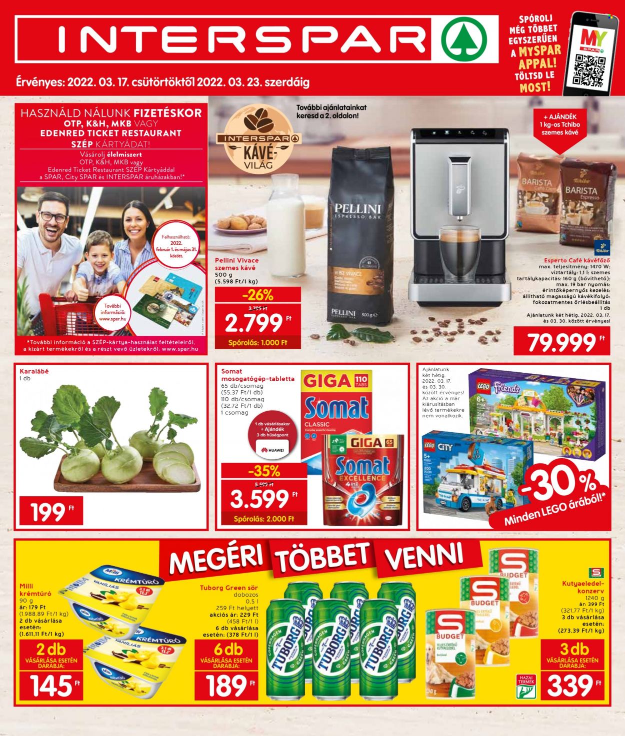 INTERSPAR akciós újságok - 2022.03.17 - 2022.03.23. Oldal 1