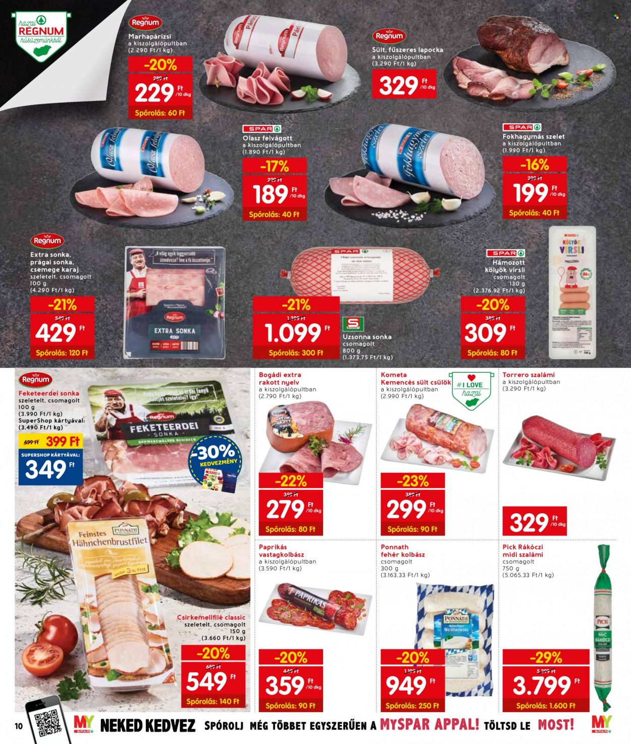 INTERSPAR akciós újságok - 2022.03.17 - 2022.03.23. Oldal 16
