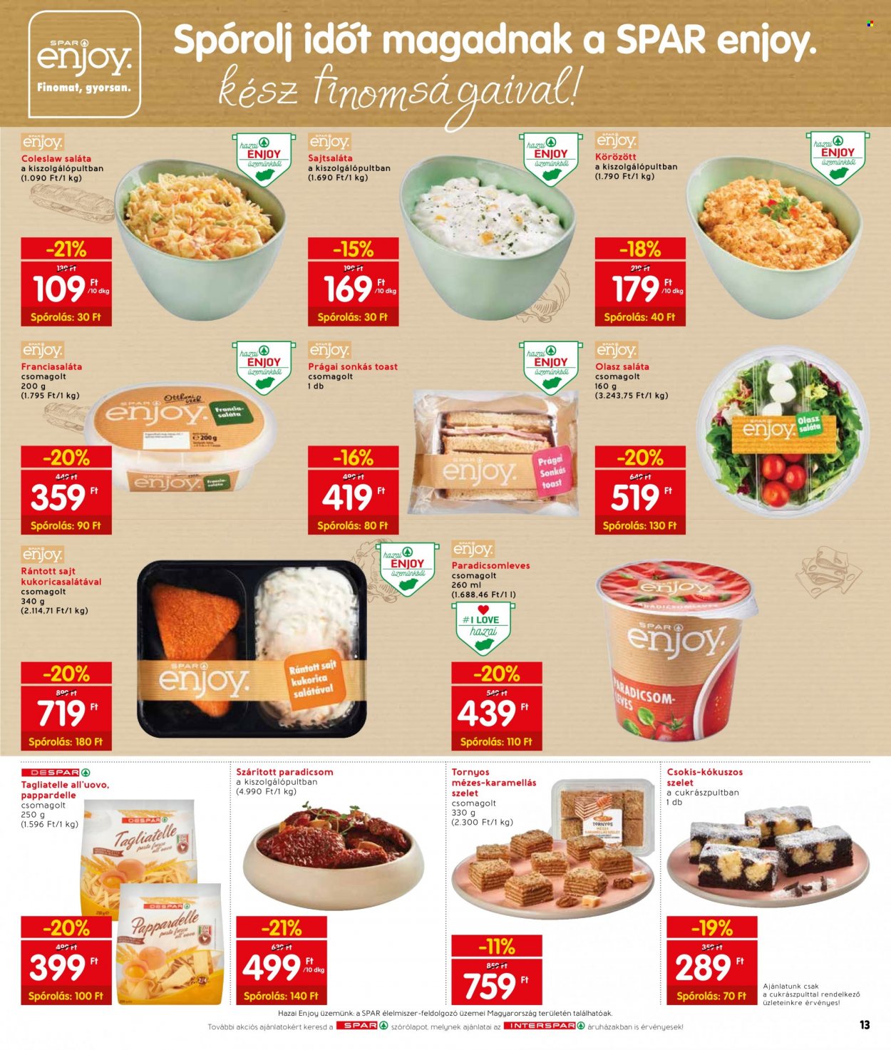 INTERSPAR akciós újságok - 2022.03.17 - 2022.03.23. Oldal 19