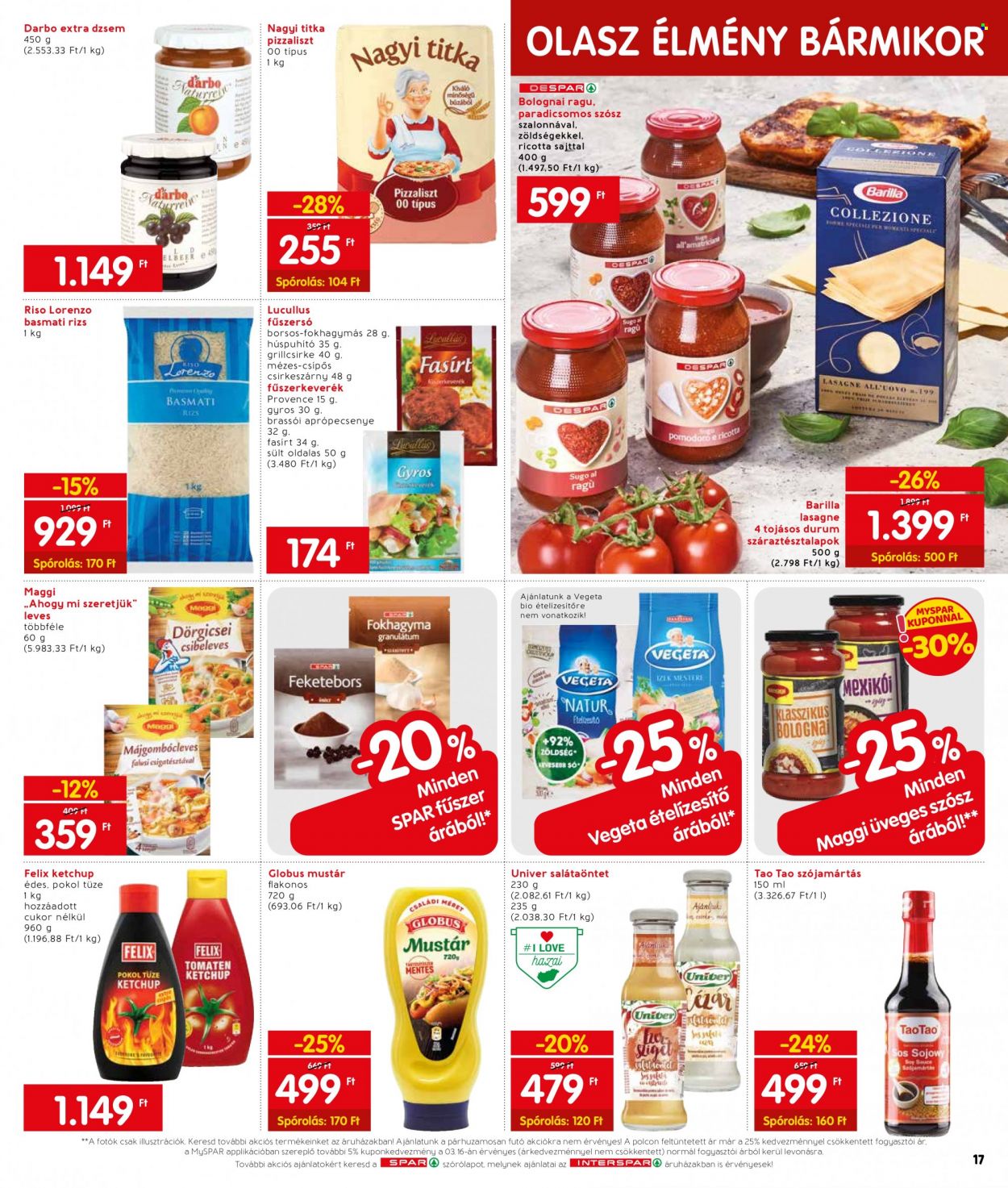 INTERSPAR akciós újságok - 2022.03.17 - 2022.03.23. Oldal 23