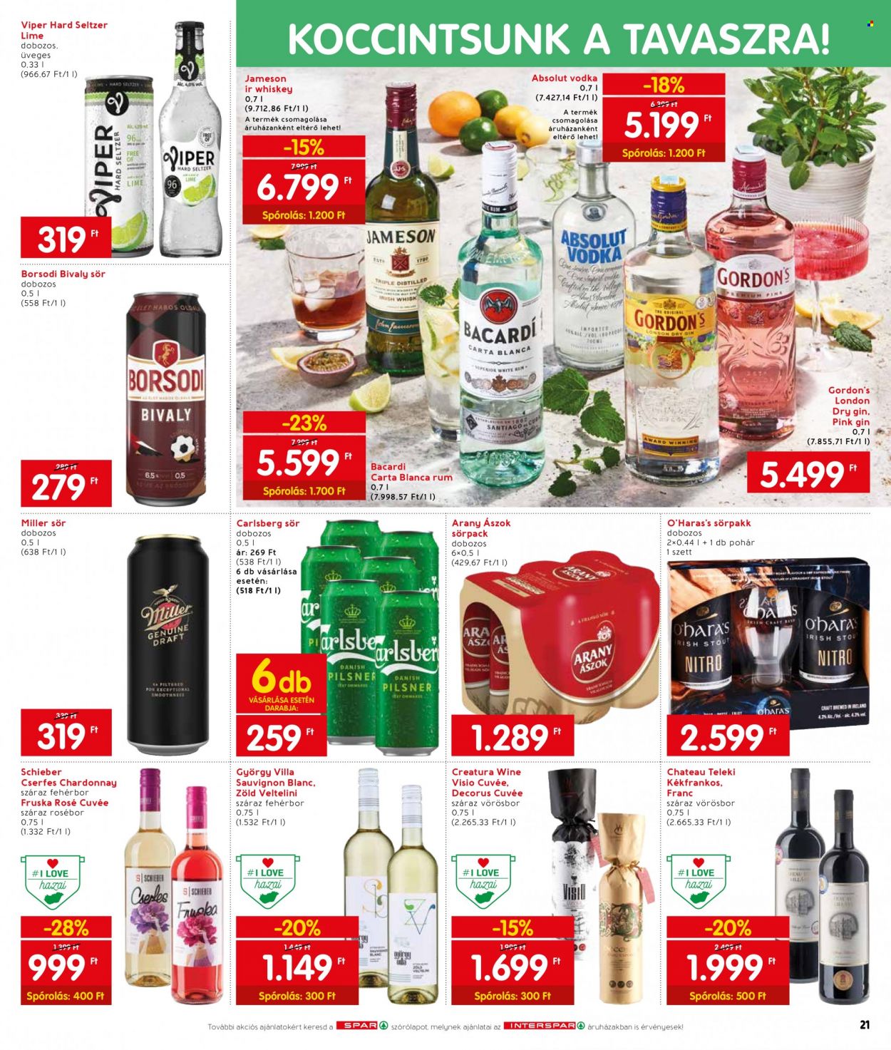 INTERSPAR akciós újságok - 2022.03.17 - 2022.03.23. Oldal 27