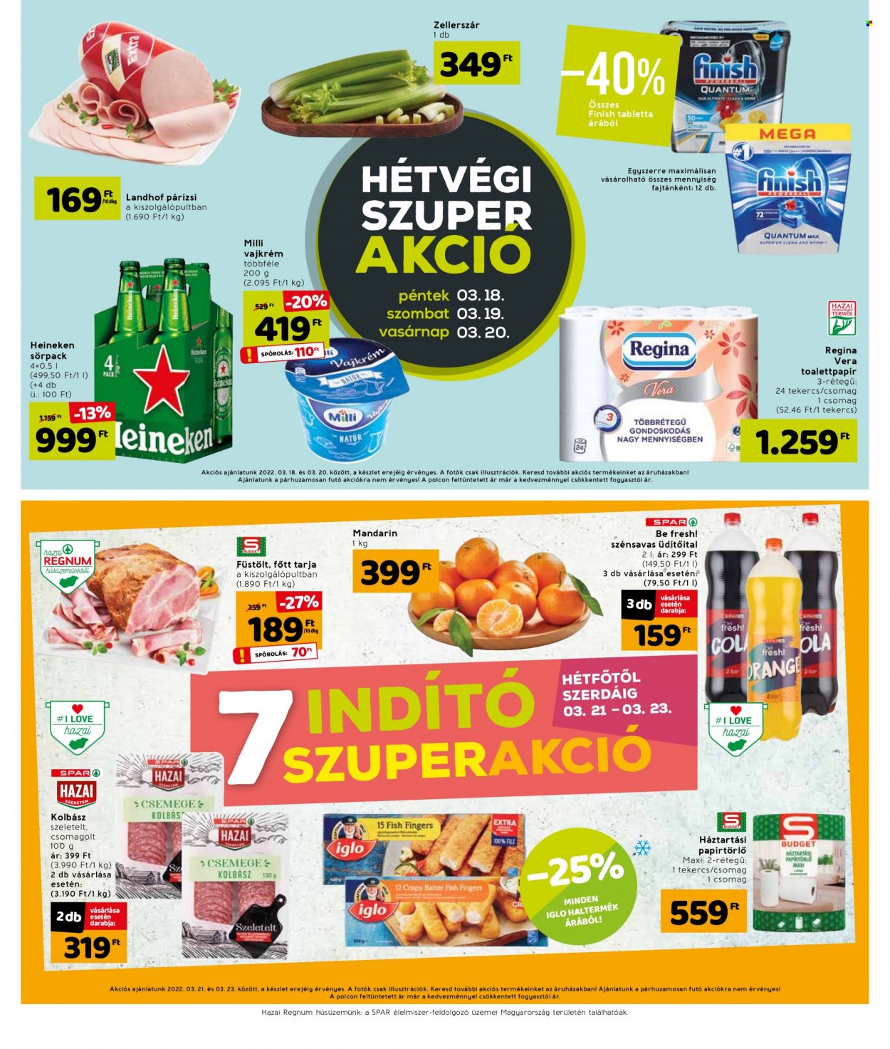 INTERSPAR akciós újságok - 2022.03.17 - 2022.03.23. Oldal 34