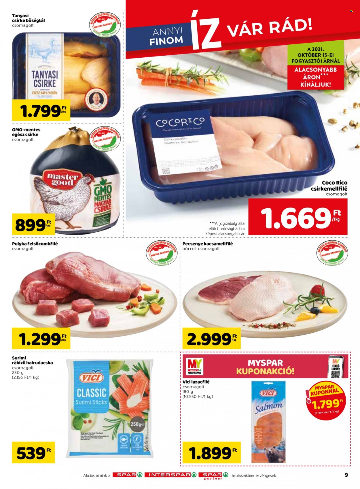 SPAR akciós újságok - 2022.03.17 - 2022.03.23. Oldal 11